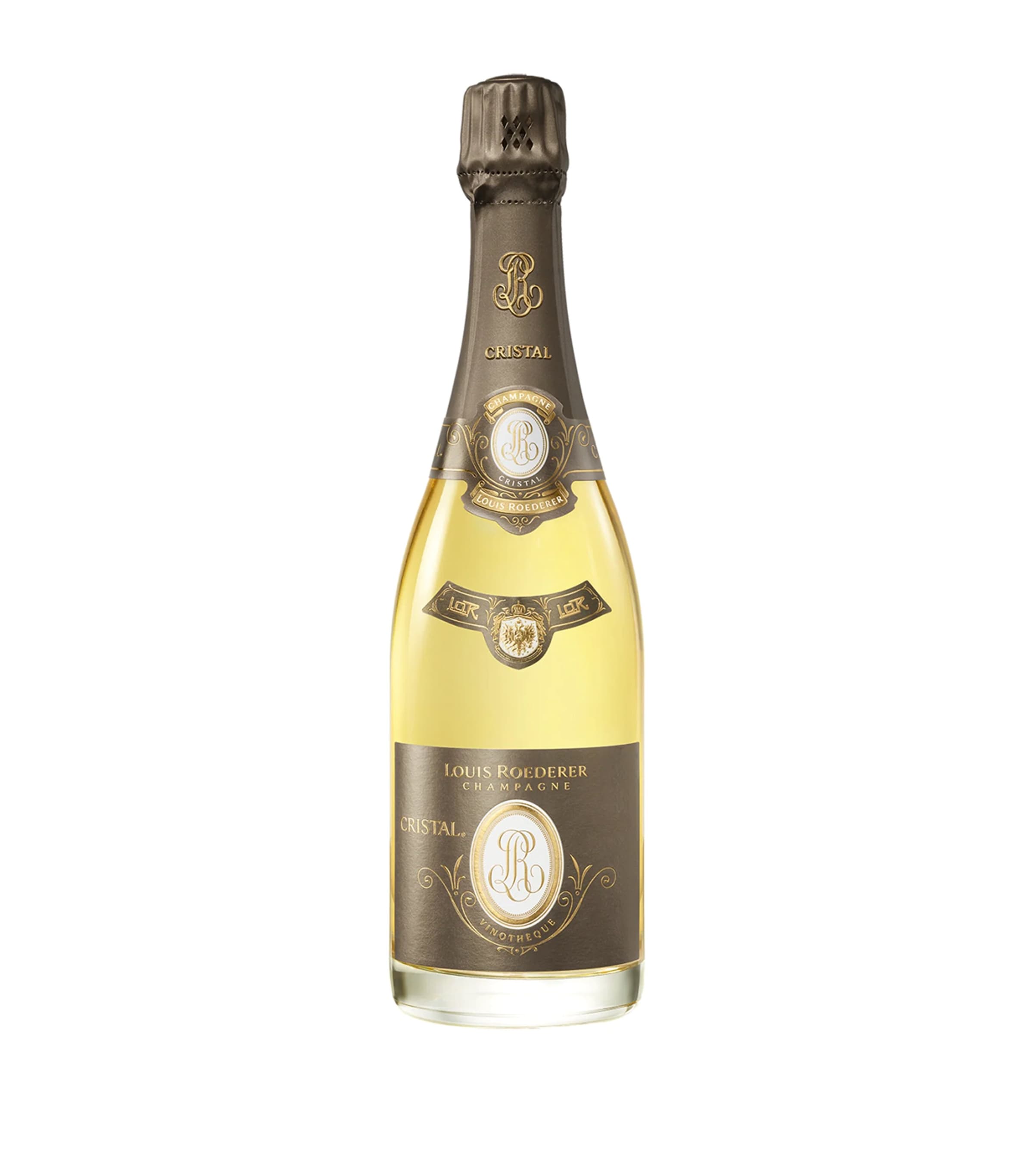 Louis Roederer Cristal Vinothèque Edition Brut Millesime 2002 (75cl) - Champagne, France | Gifts | Gifts for Foodies | Wine & Spirits | Champagne | Designers | Louis Roederer