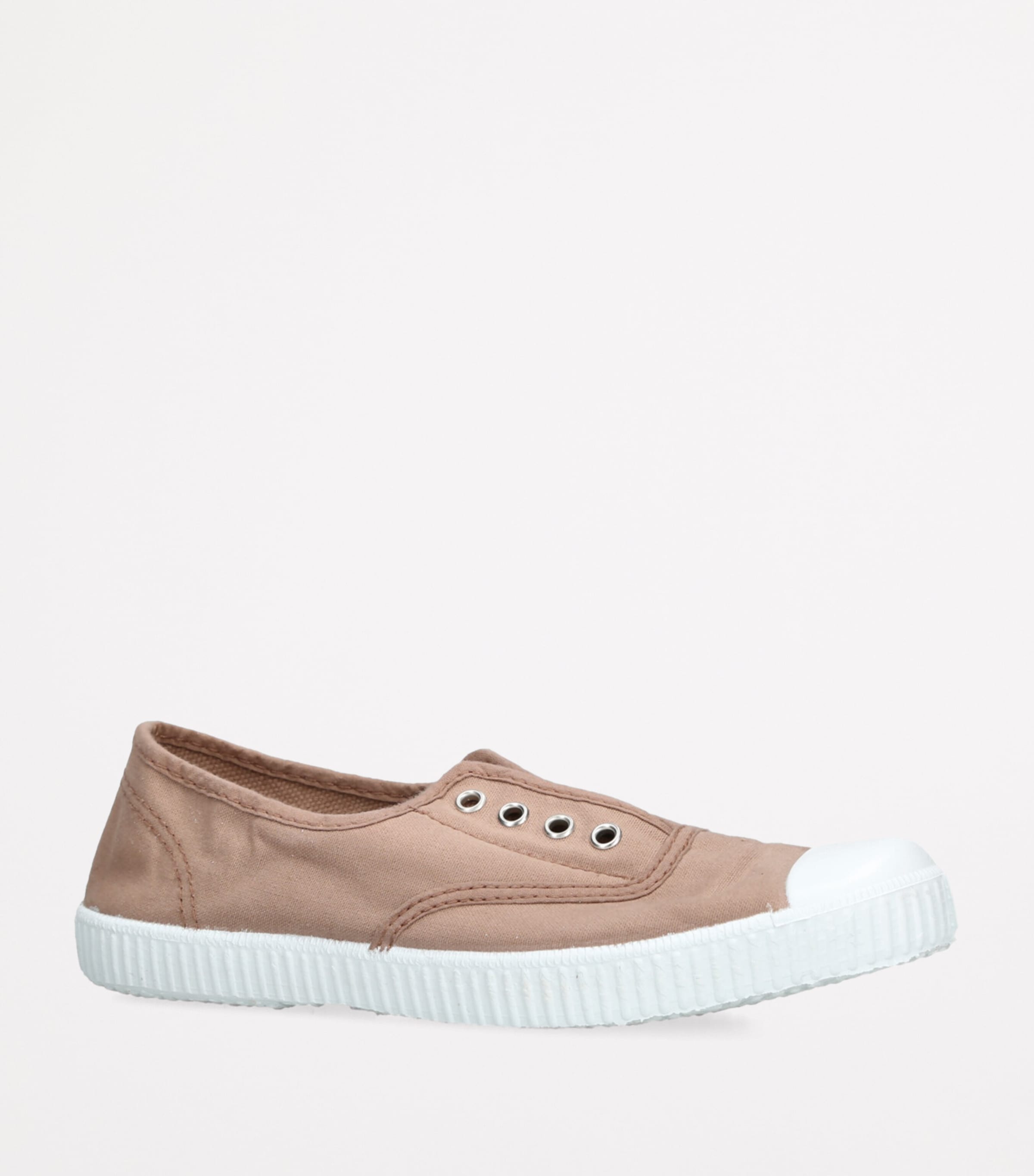 Canvas Darcie Slip-On Sneakers TAUPE Image 3