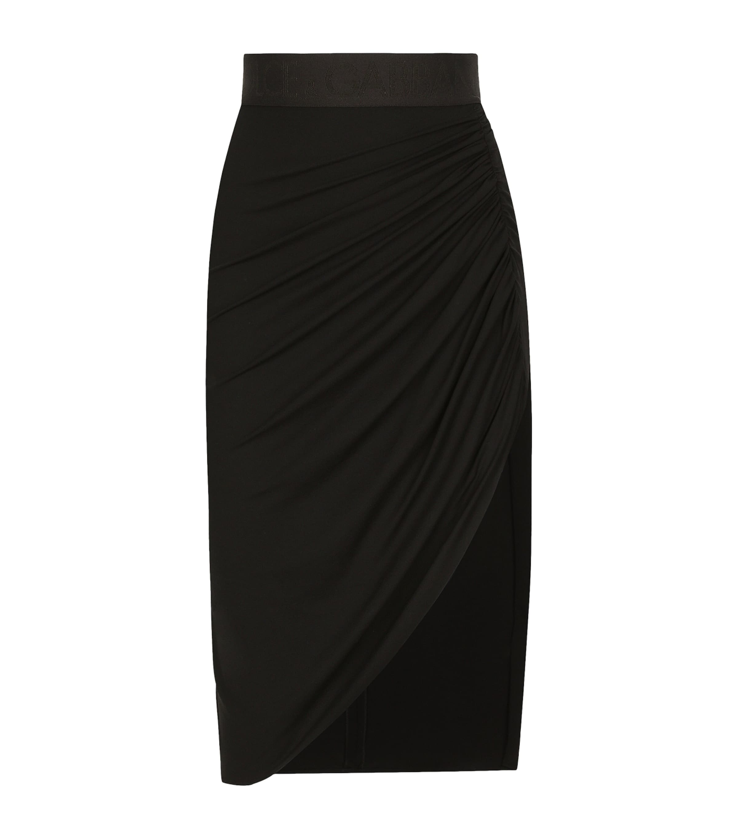 Dolce & Gabbana Ruched Pencil Skirt