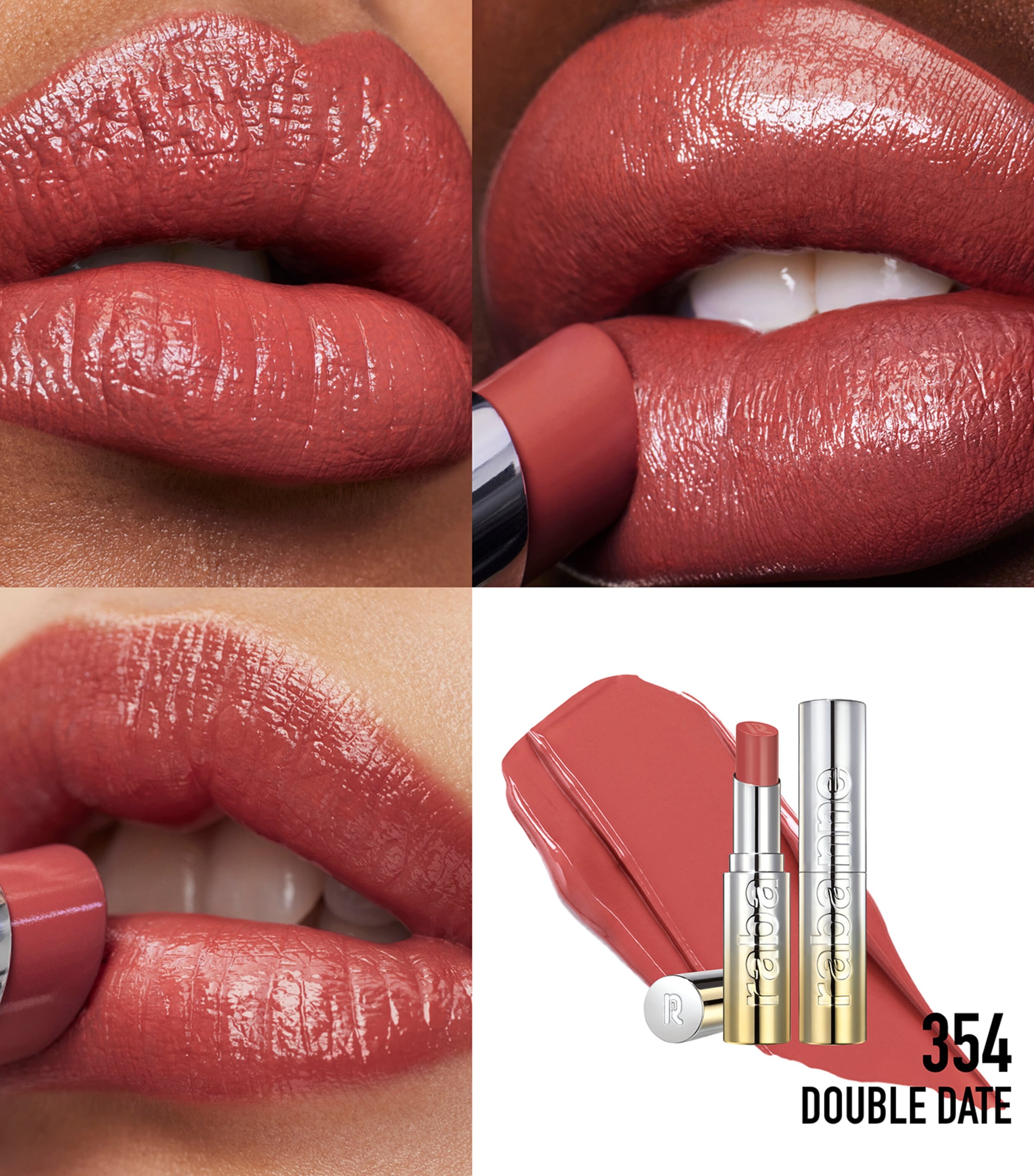 Rabanne Dramalips Shiny Lipstick Double Date Image 3