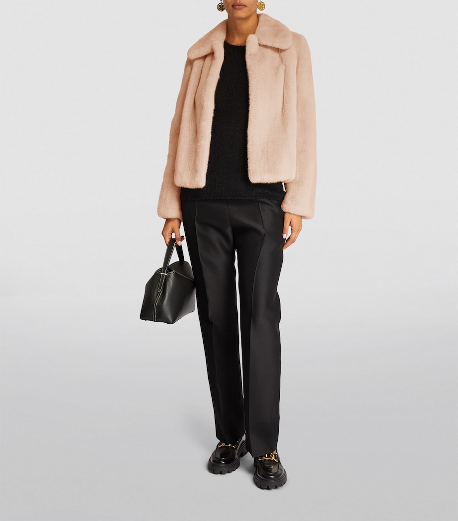 Mink Collared Jacket A5167 Image 2