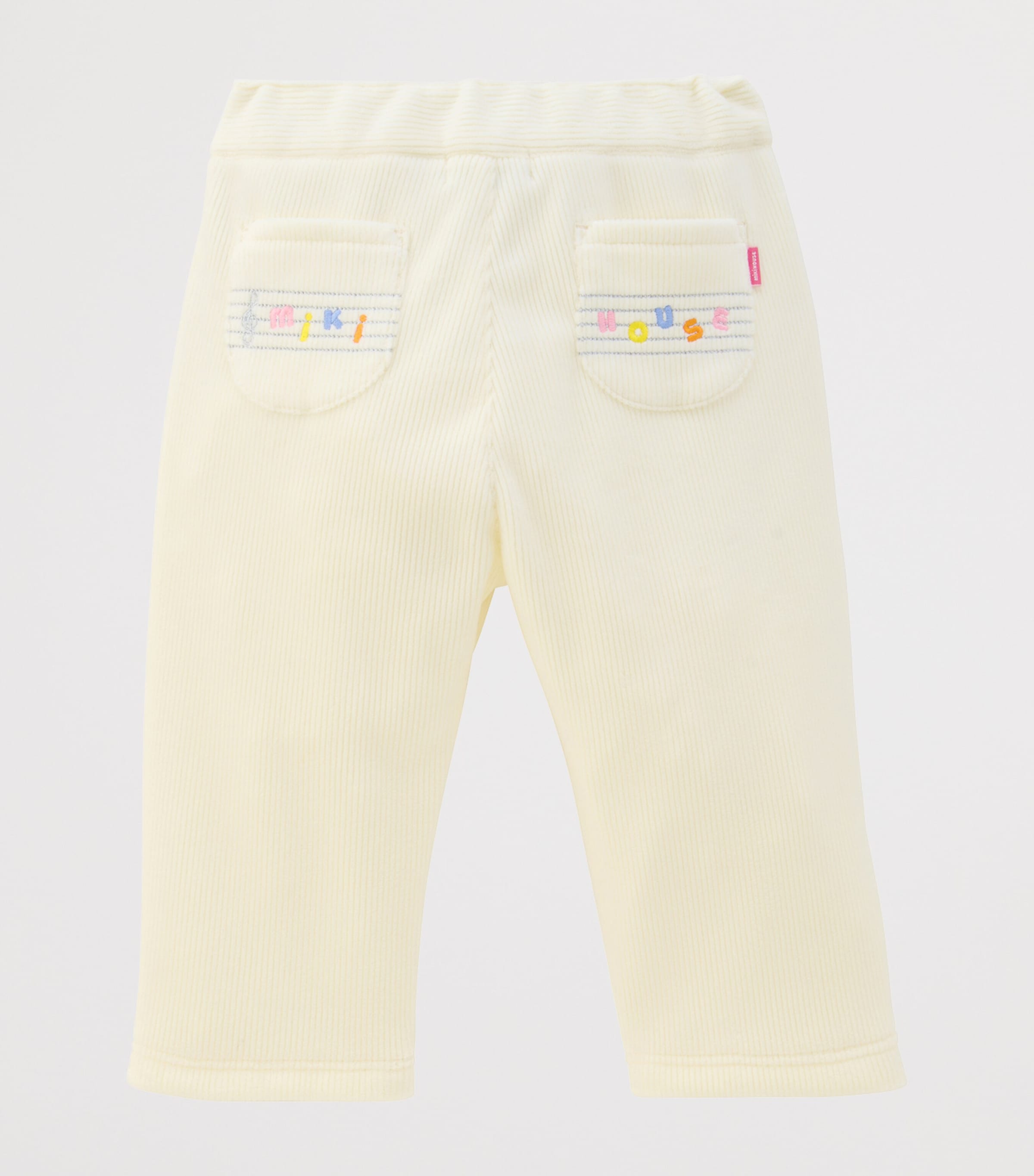 Miki House Corduroy Usako Logo Trousers (1-7 Years) Image 2