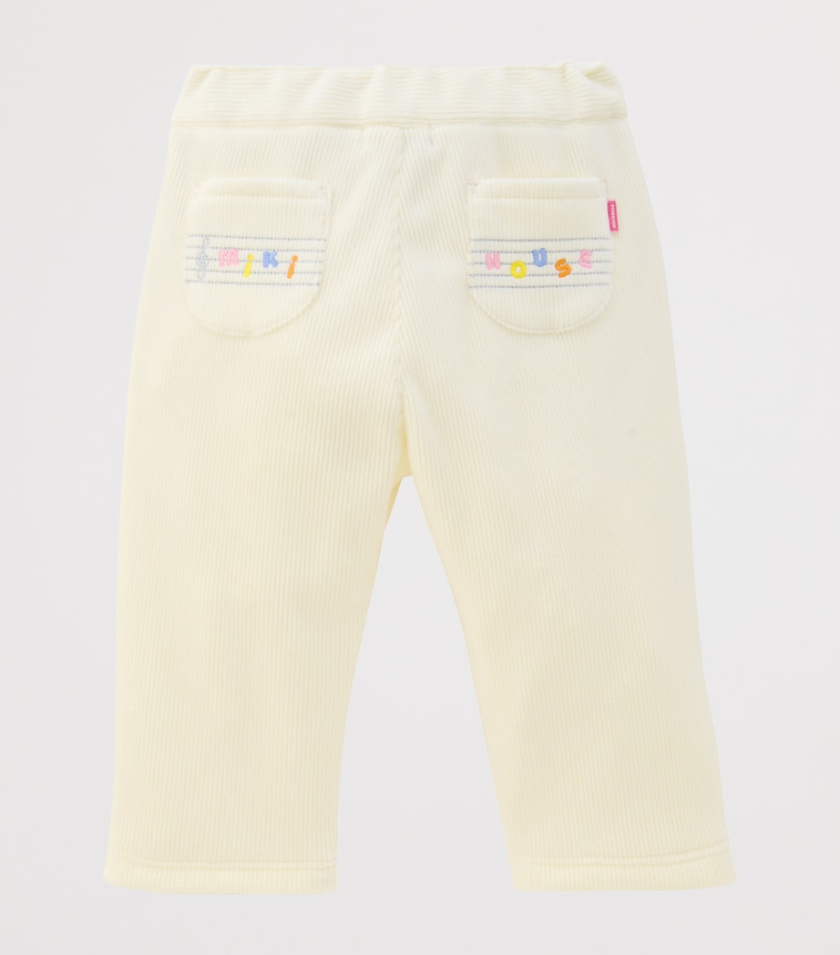 Miki House Corduroy Usako Logo Trousers (1-7 Years) Image 2
