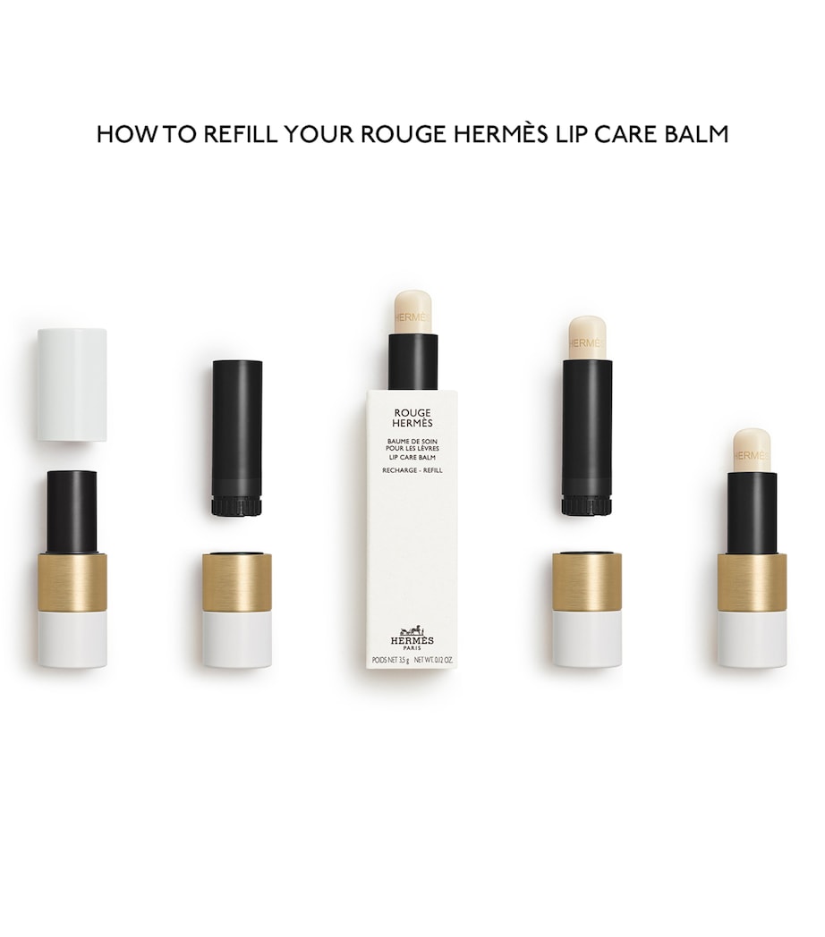 Rouge Hermès Lip Care Balm - Refill CLEAR Image 3