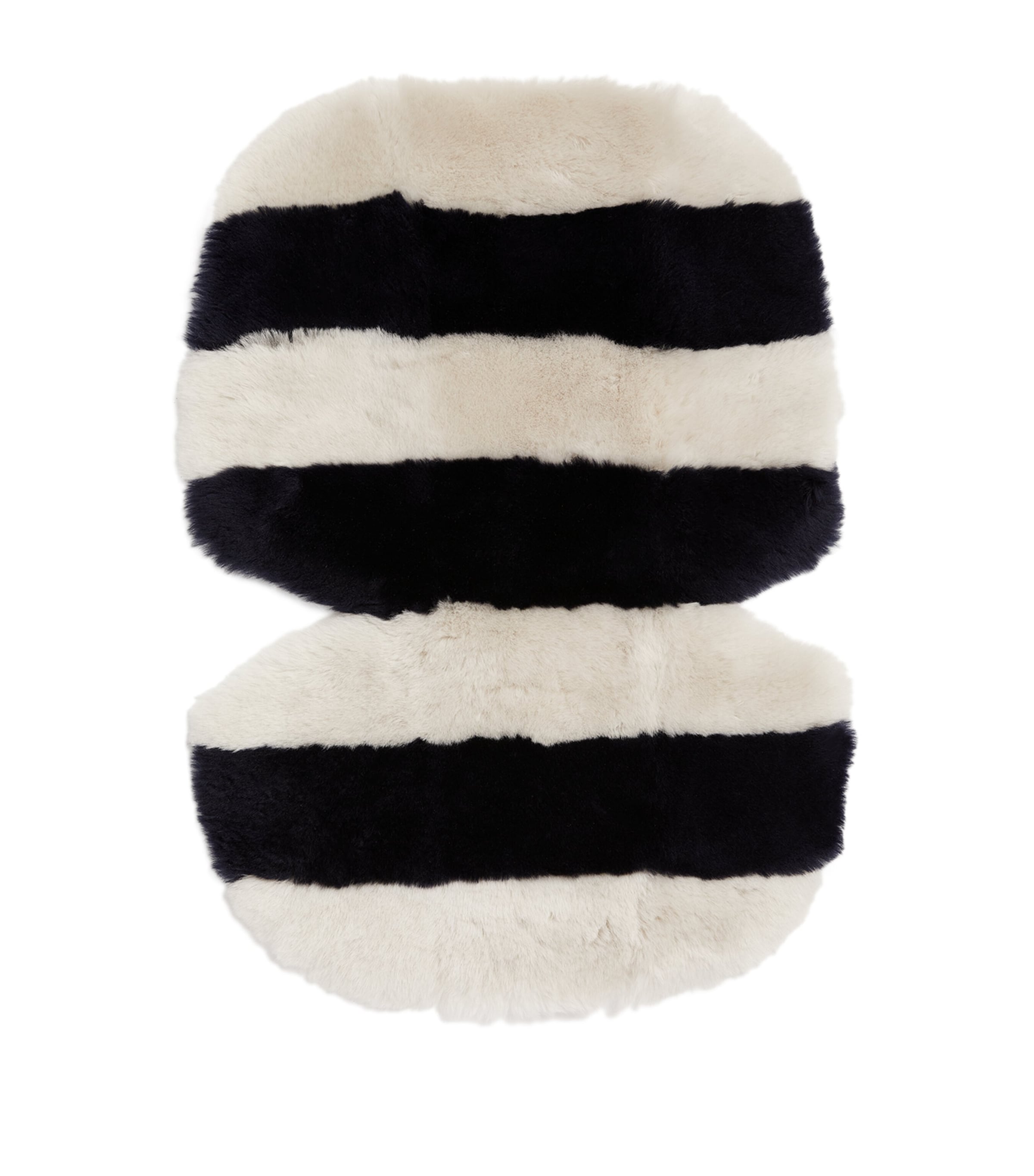 Binibamba Sheepskin Striped Snuggler | Prams & Travel | Baby Travel Accessories