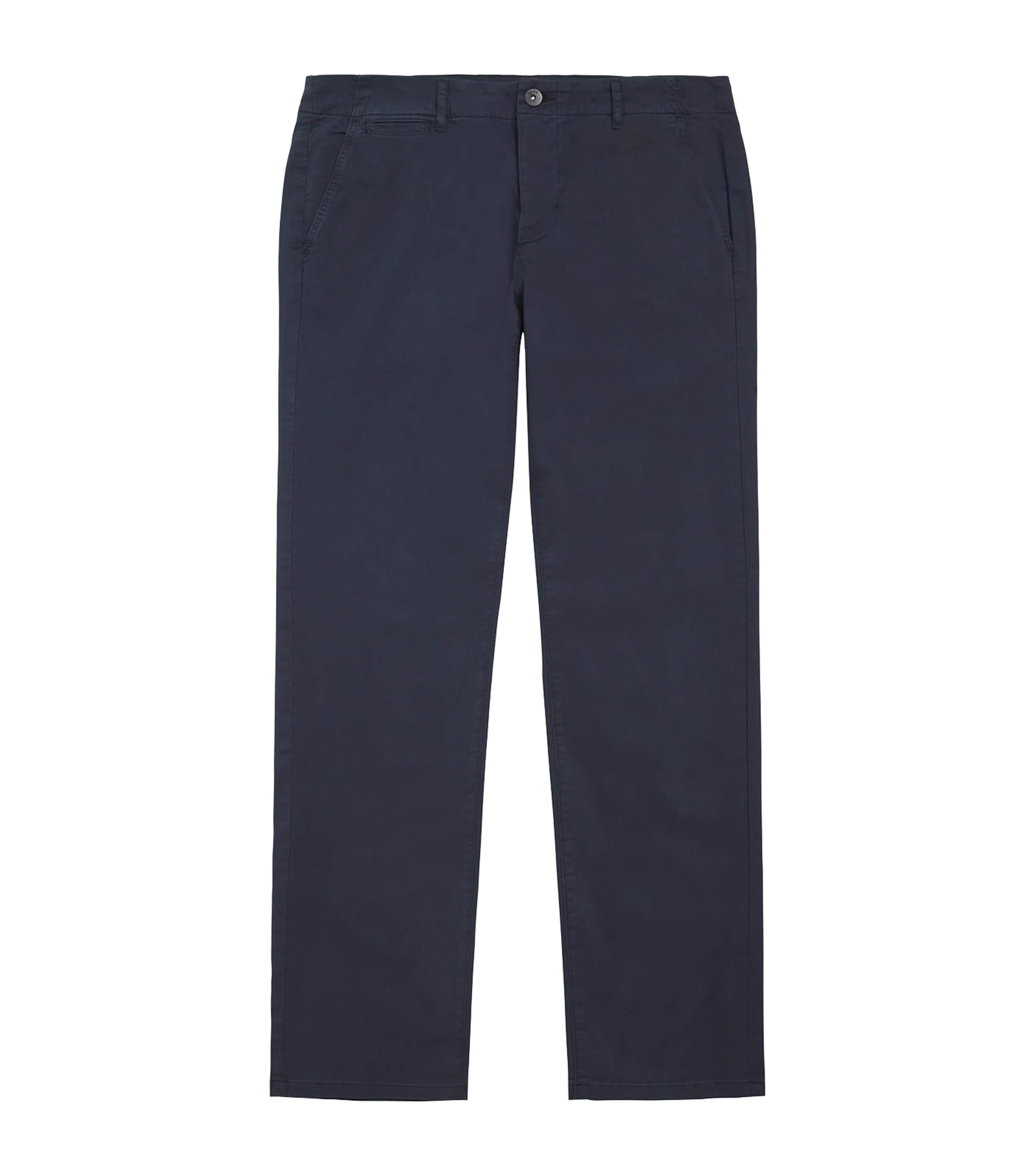 Paige Stretch-cotton Vincent Chinos In Navy