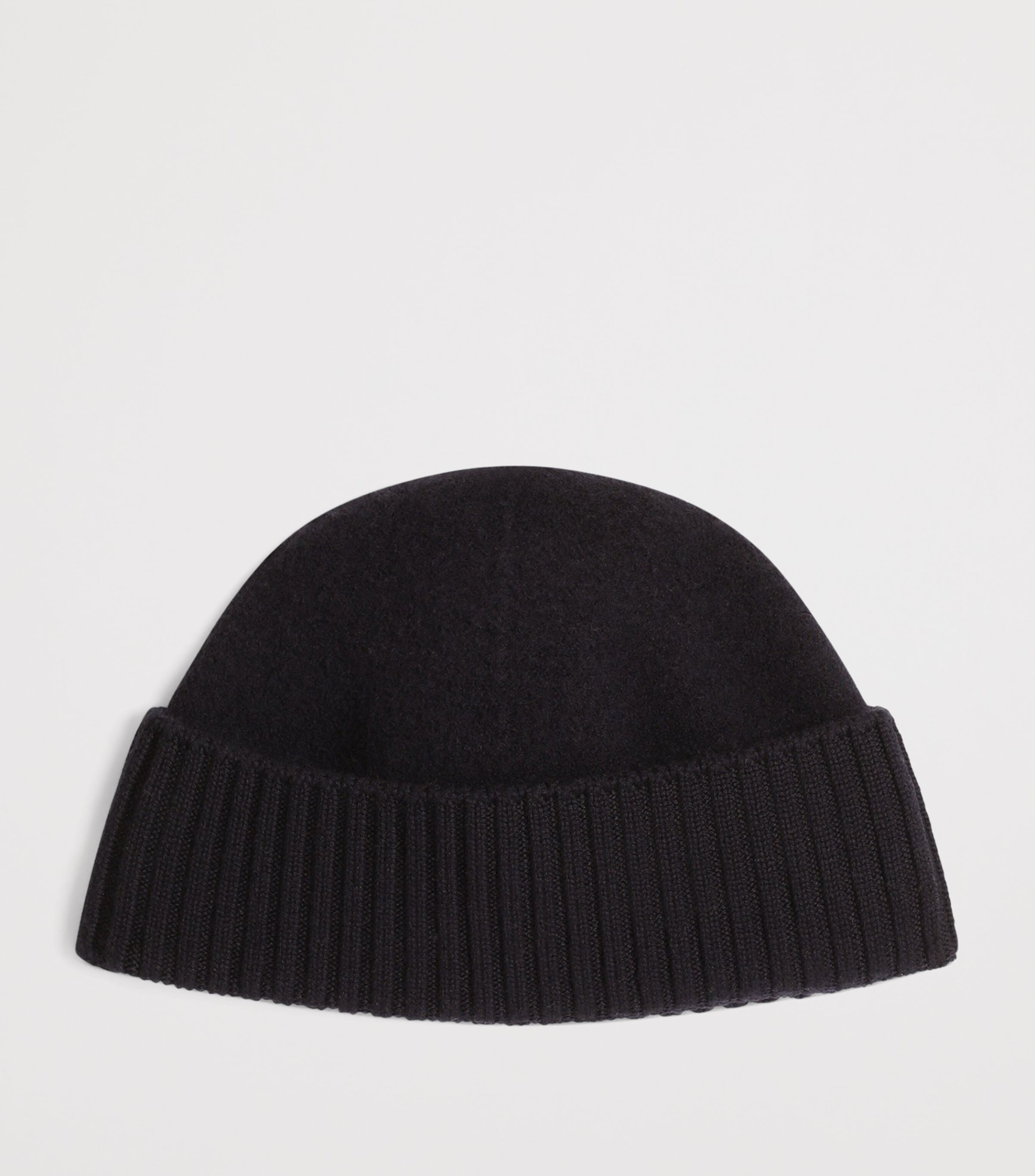 Dolce&Gabbana Virgin Wool Beanie Hat Dark Blue Image 2