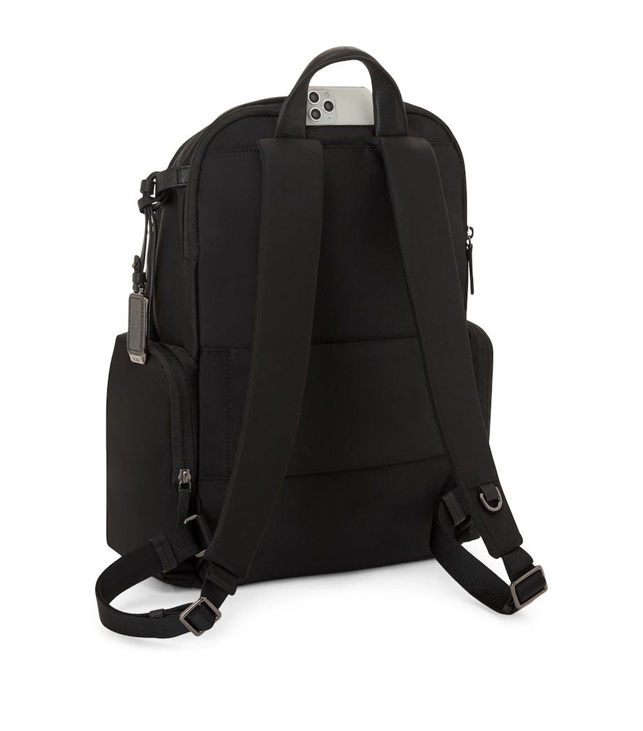 Nylon Voyageur Celina Backpack BLACK GUNMETAL T522 Image 4