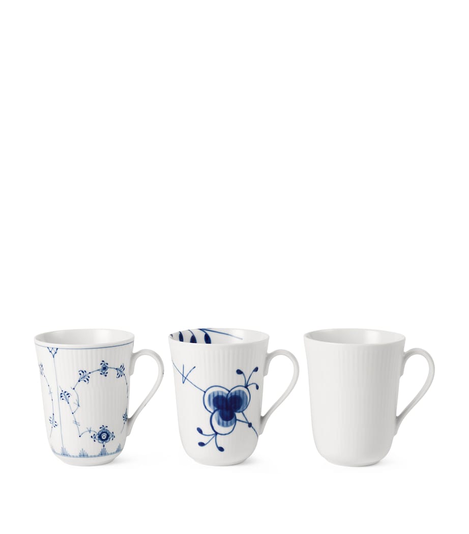 Royal Copenhagen Porcelain History Cup Gift Set Blue Image 1