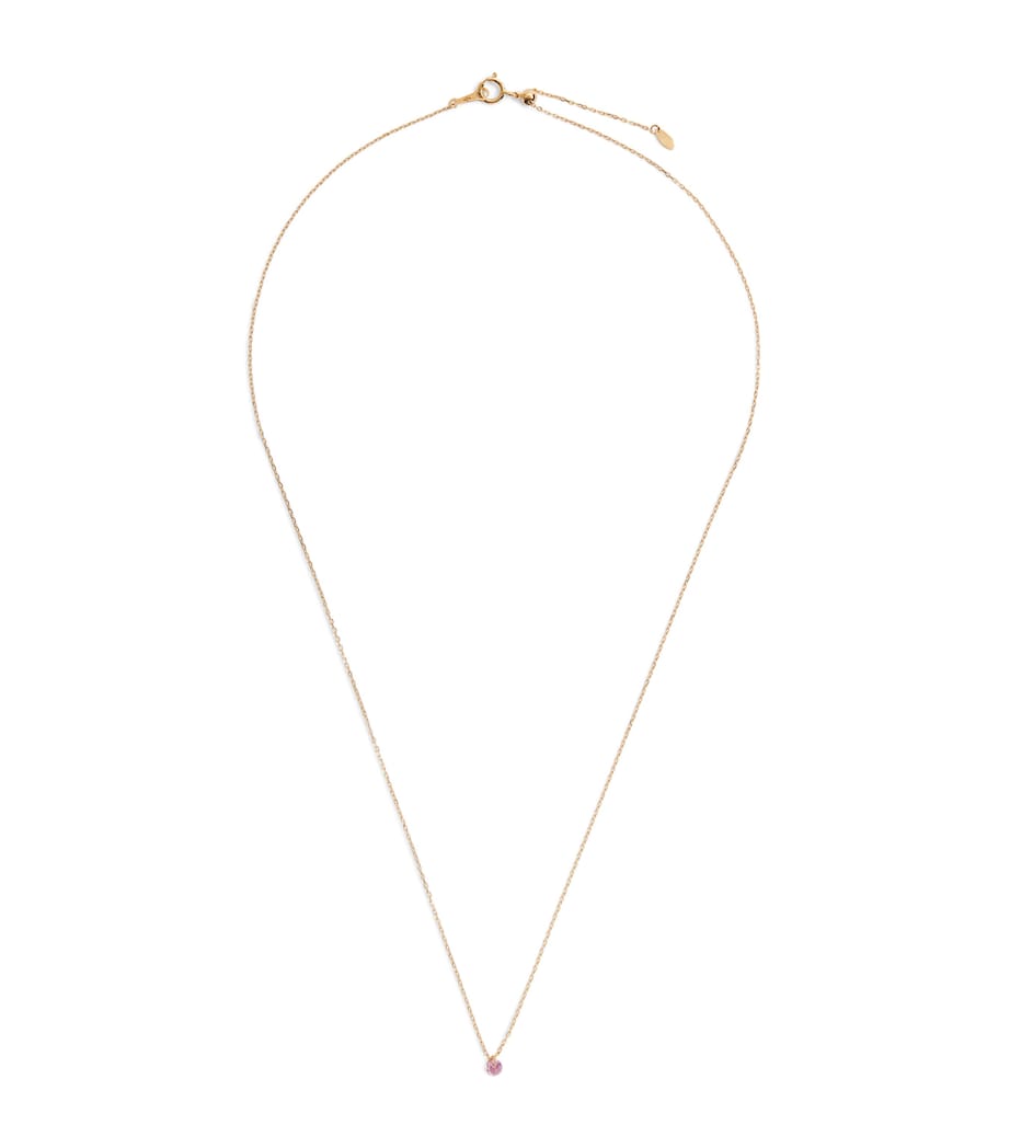 Persée Yellow Gold and Sapphire La Vie en Rose Necklace Yellow Gold Image 1