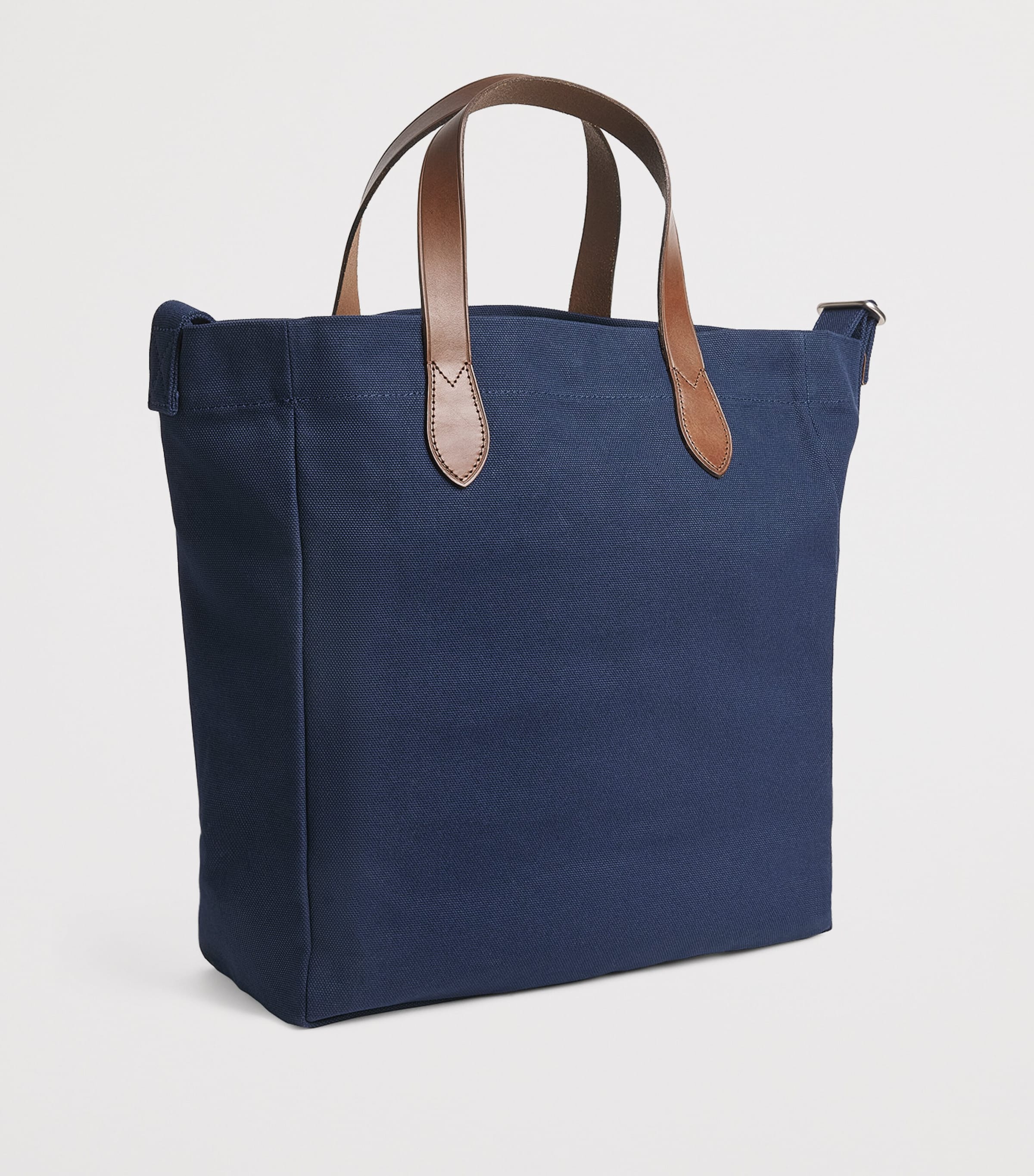 Canvas Polo Bear Tote Bag NEWPORT NAVY Image 3