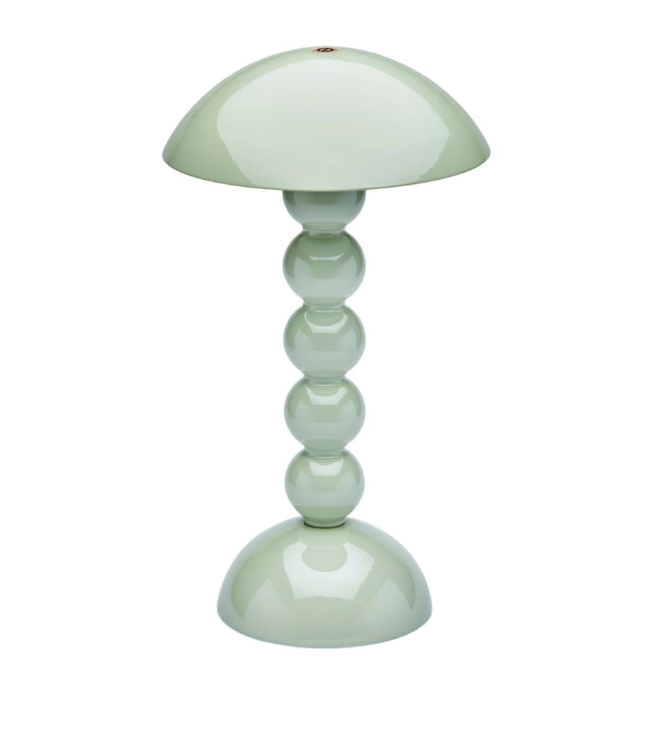 Addison Ross Bobbin Rechargeable Table Lamp Green Image 1
