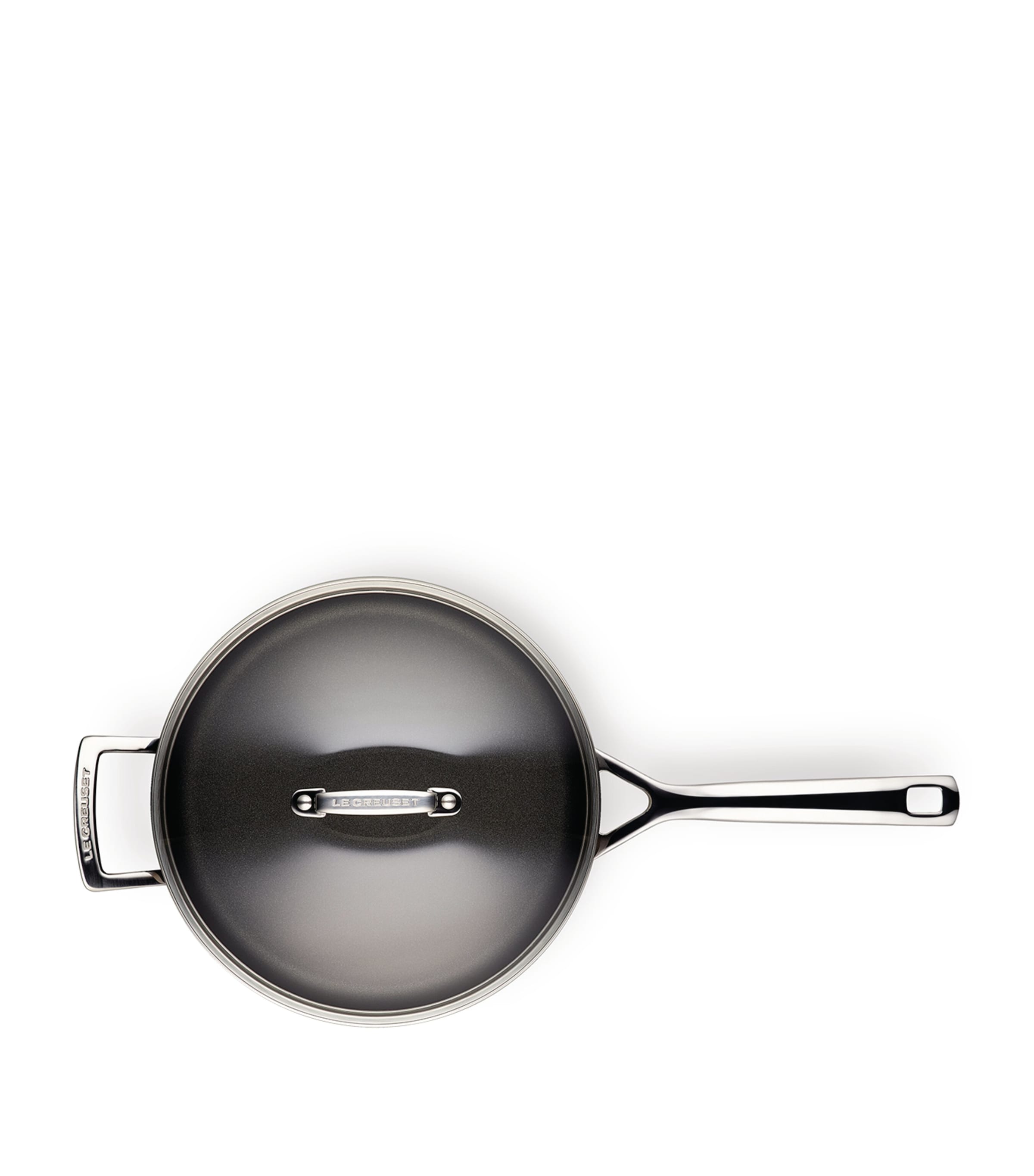 Toughened Non-Stick Sauté Pan (26cm) BLACK Image 3