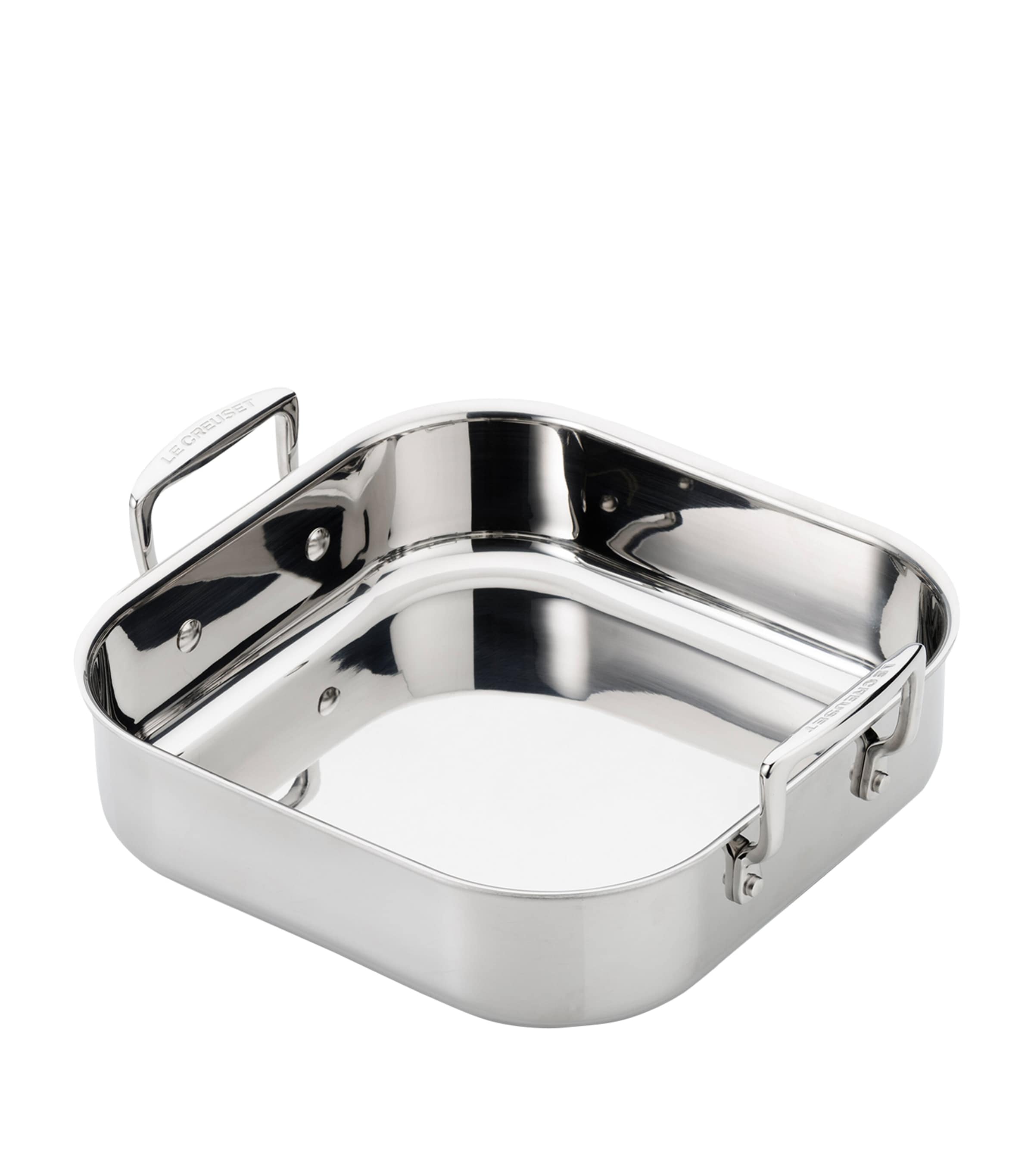 Le Creuset 3-Ply Stainless Steel Roaster (26cm) | Kitchenware | Cookware | Roasting & Baking Trays | Designers | Le Creuset