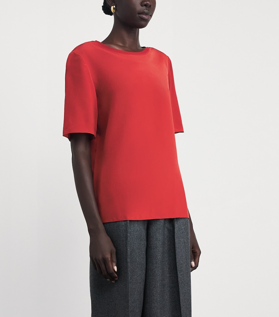 Silk Crepe Rubin Blouse SPICE Image 3