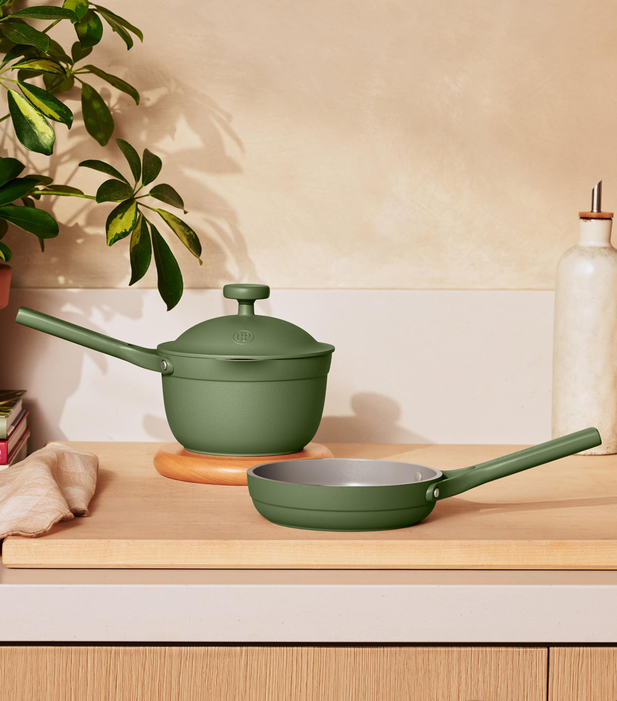 OUR PLACE Tiny Cookware Duo Sage Image 7