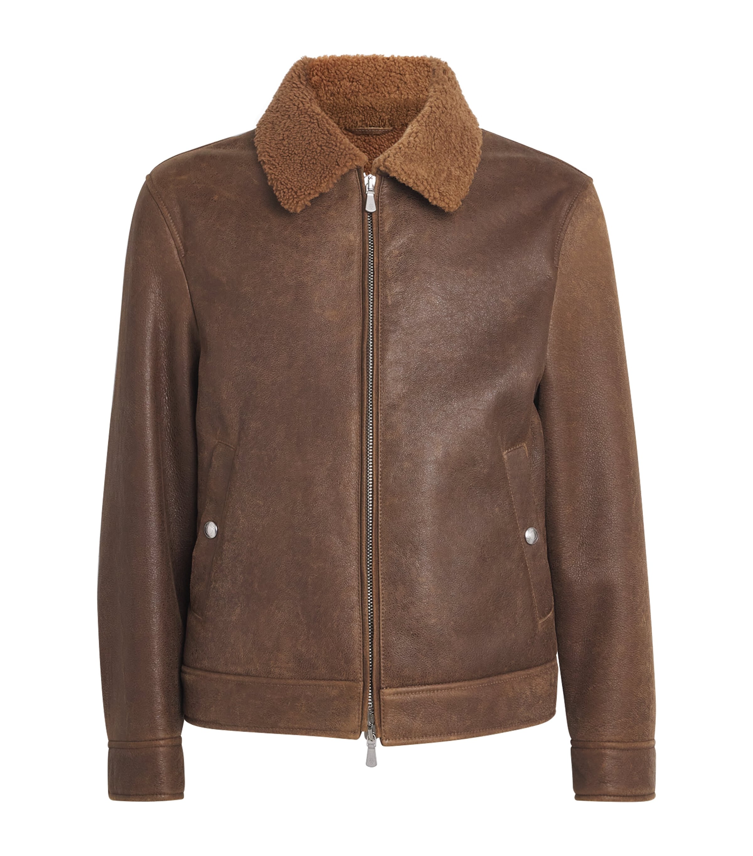 Shearling Aviator Jacket MORO Image 1
