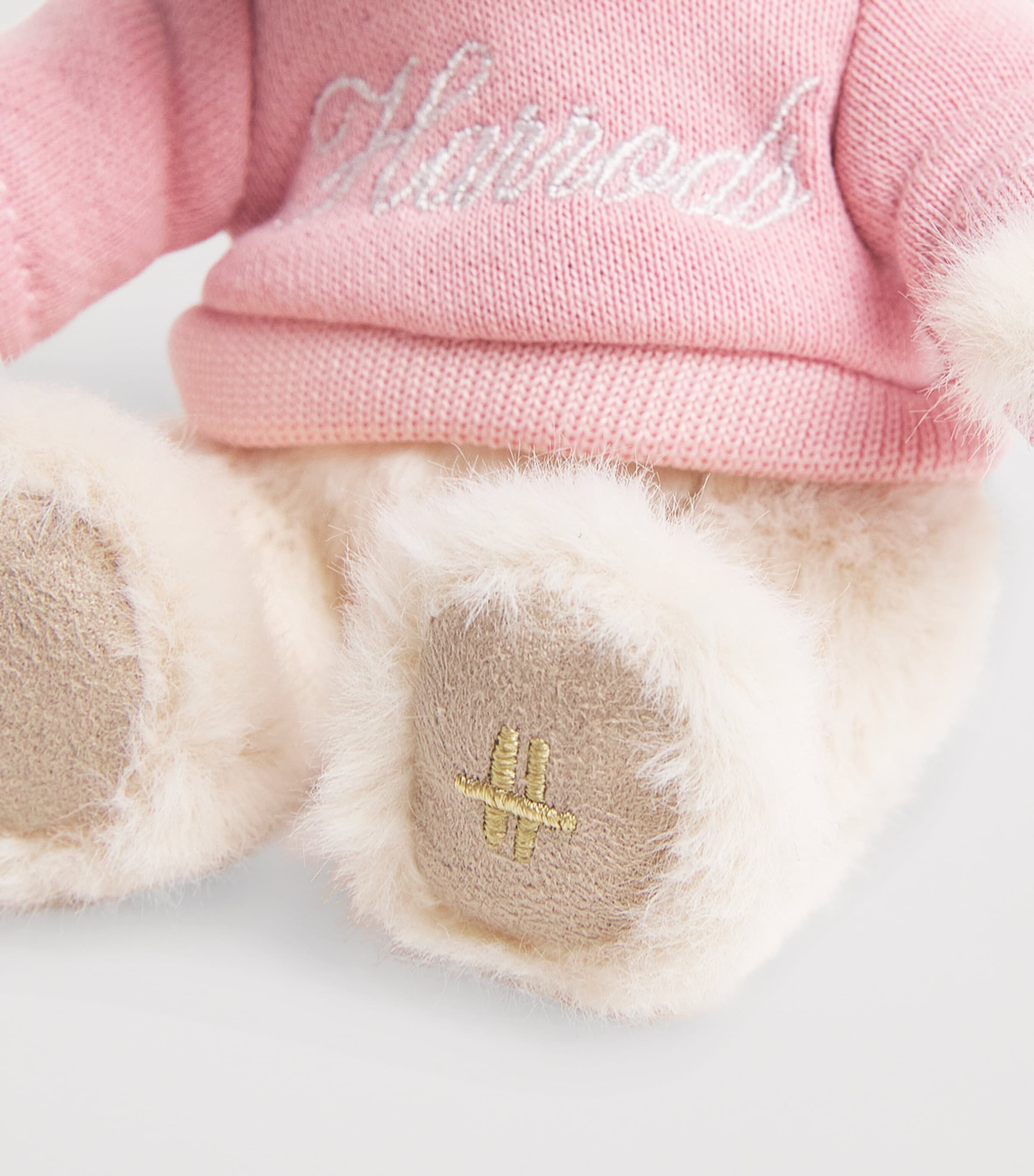 Jersey Bear Keyring (12cm) BEIGE Image 2