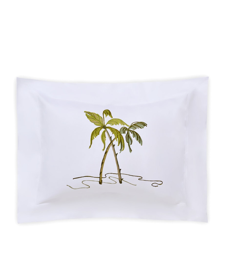 Loretta Caponi Garden of Eden Boudoir Pillowcase (30cm x 40cm) White Image 1