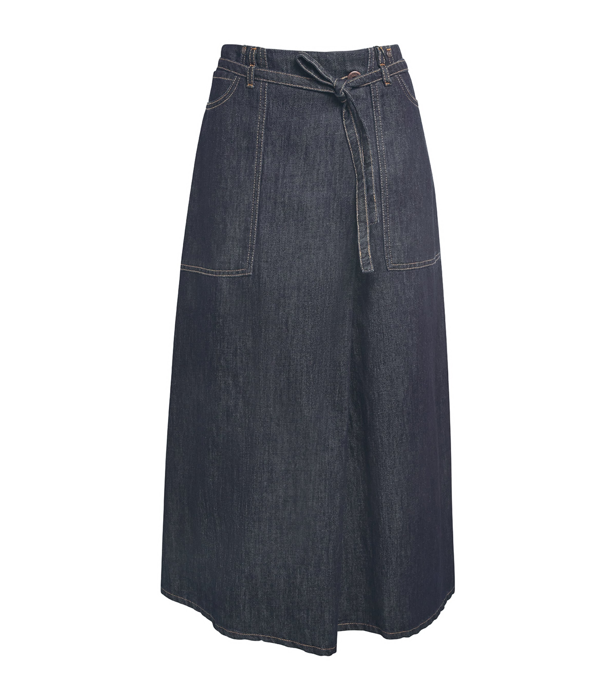 WEEKEND MAX MARA DENIM MIDI SKIRT