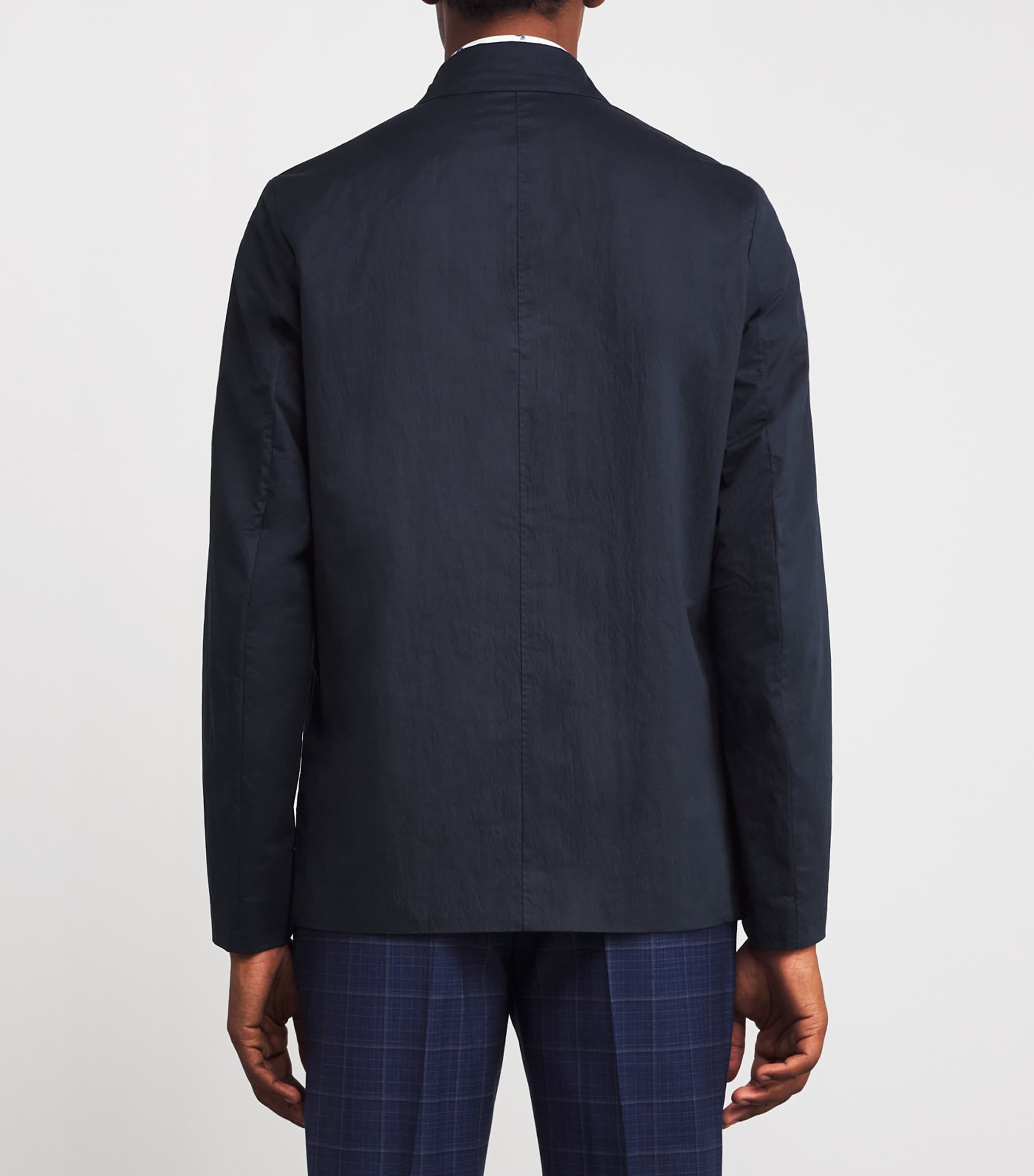 Casual Lightweight Jacket 47_NAVY Image 4