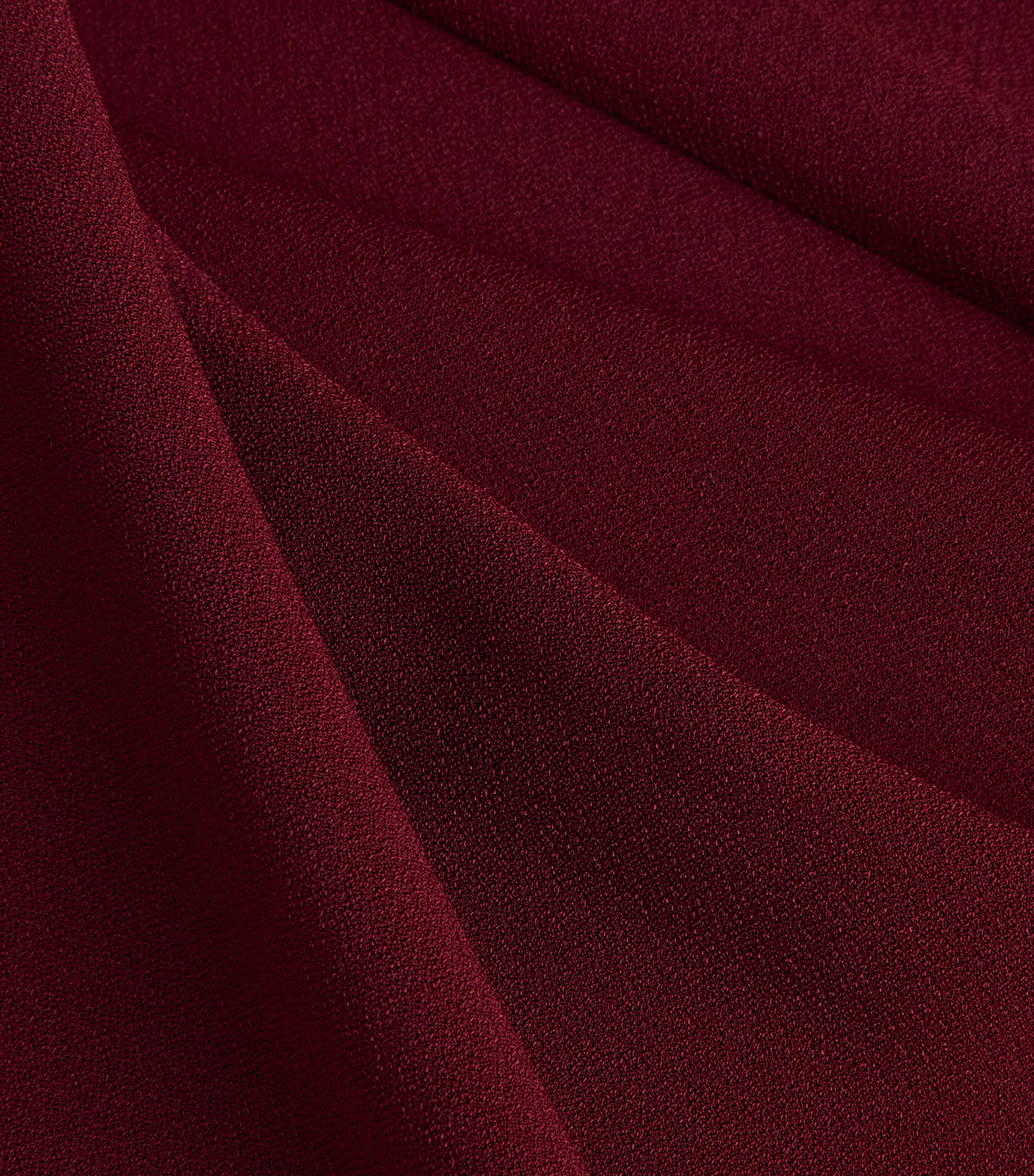 Birrot Womens Lay 2 Straight Trousers Burgundy Image 6