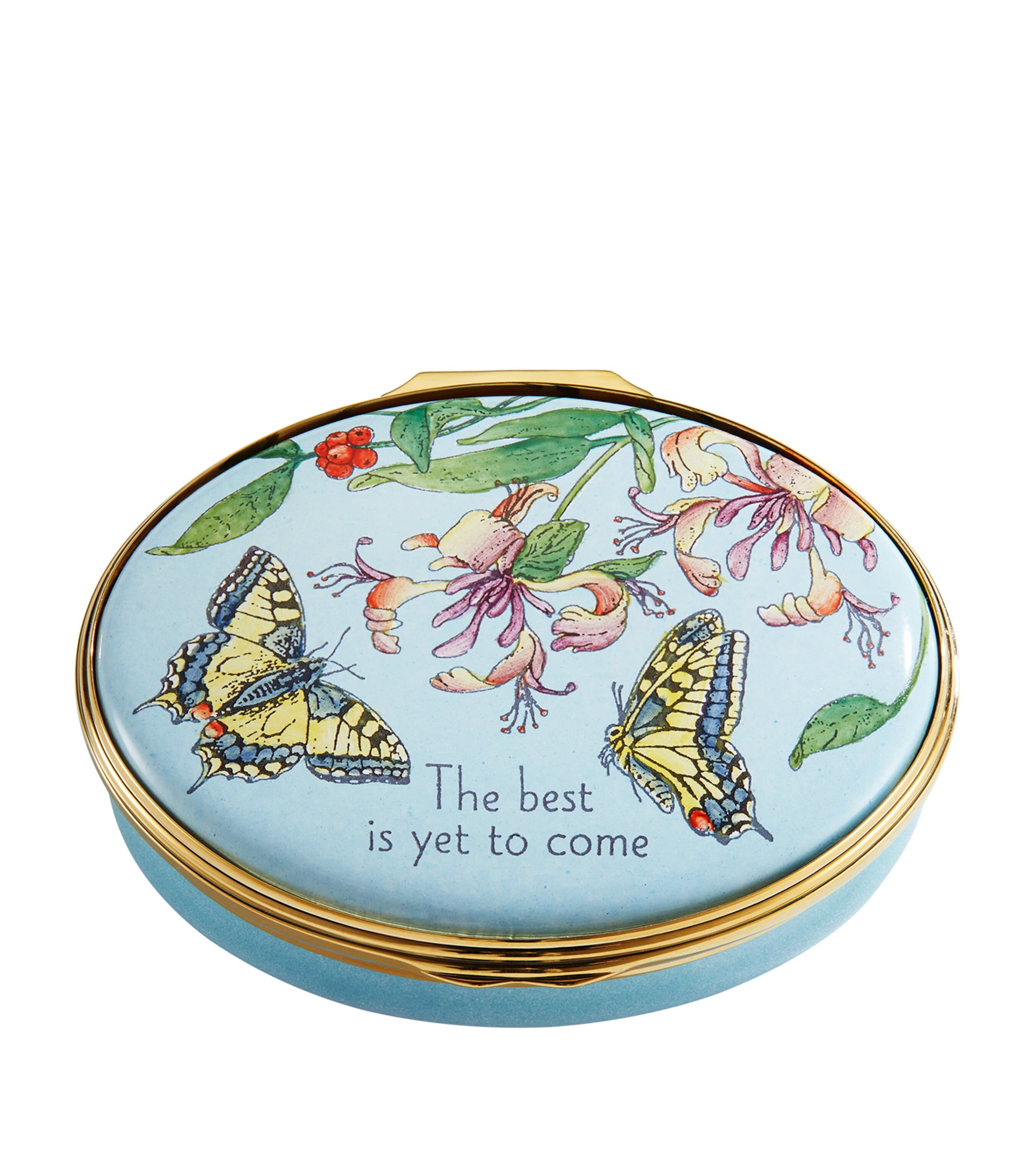 The Best Is Yet To Come Enamel Box MULTI Image 1