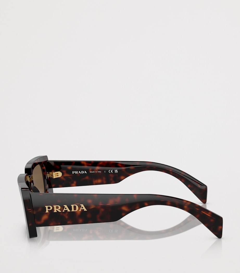 Acetate PR A07S Rectangular Sunglasses 16N5Y1 Image 3