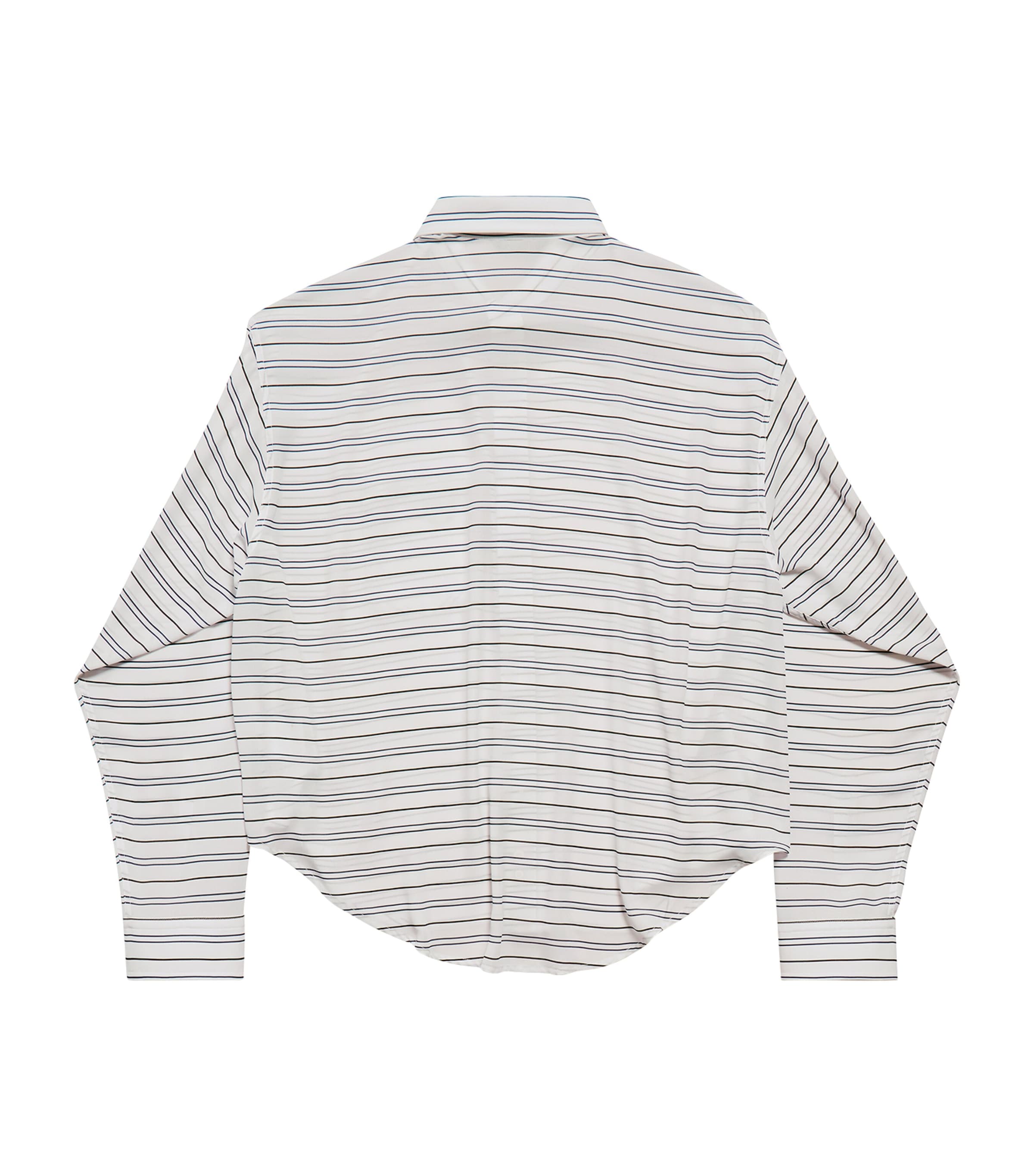 Balenciaga Womens Stripe Shirt Image 2