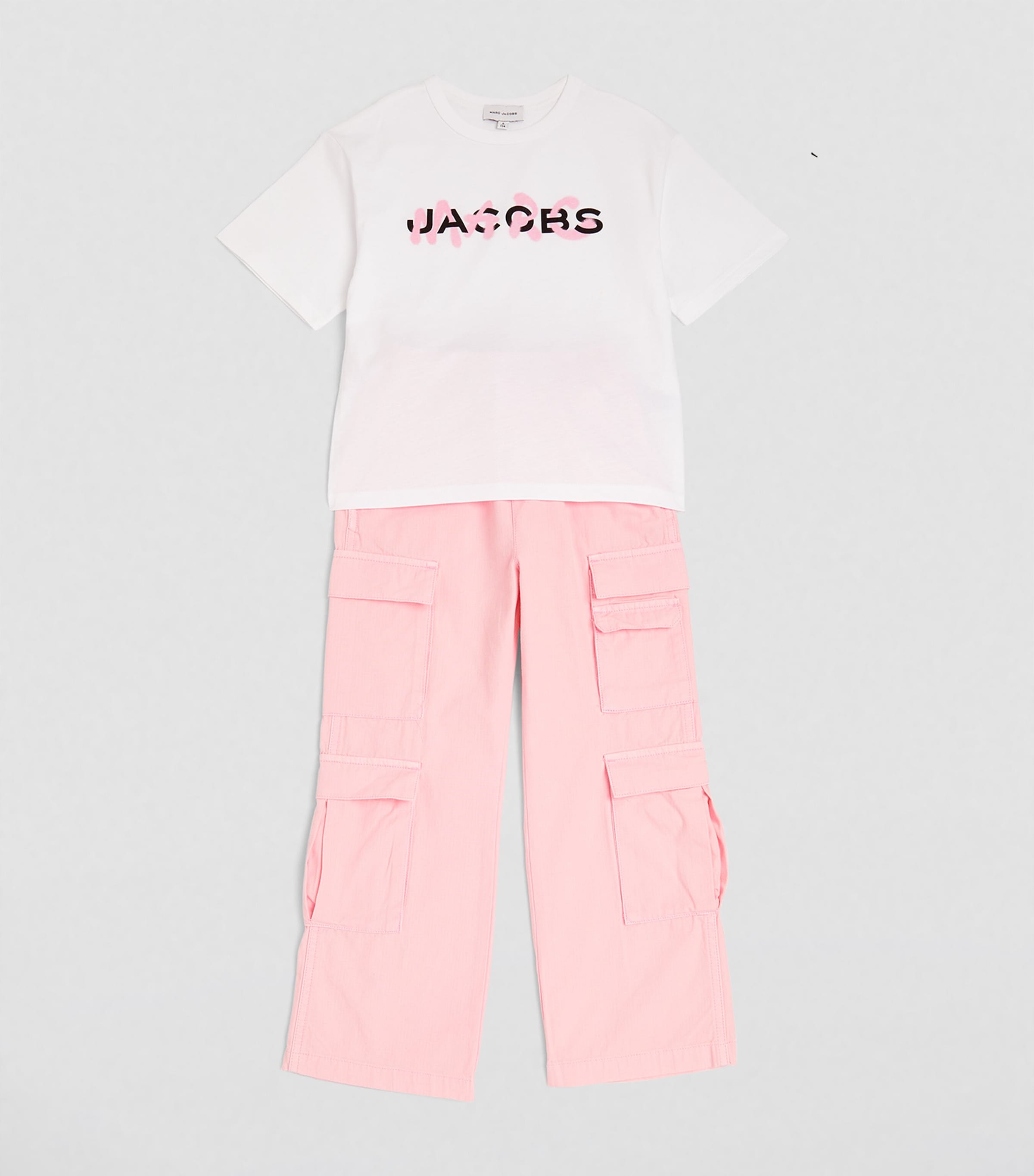 Spray Paint-Logo Print T-Shirt (4-12+ Years) 10P WHITE Image 2