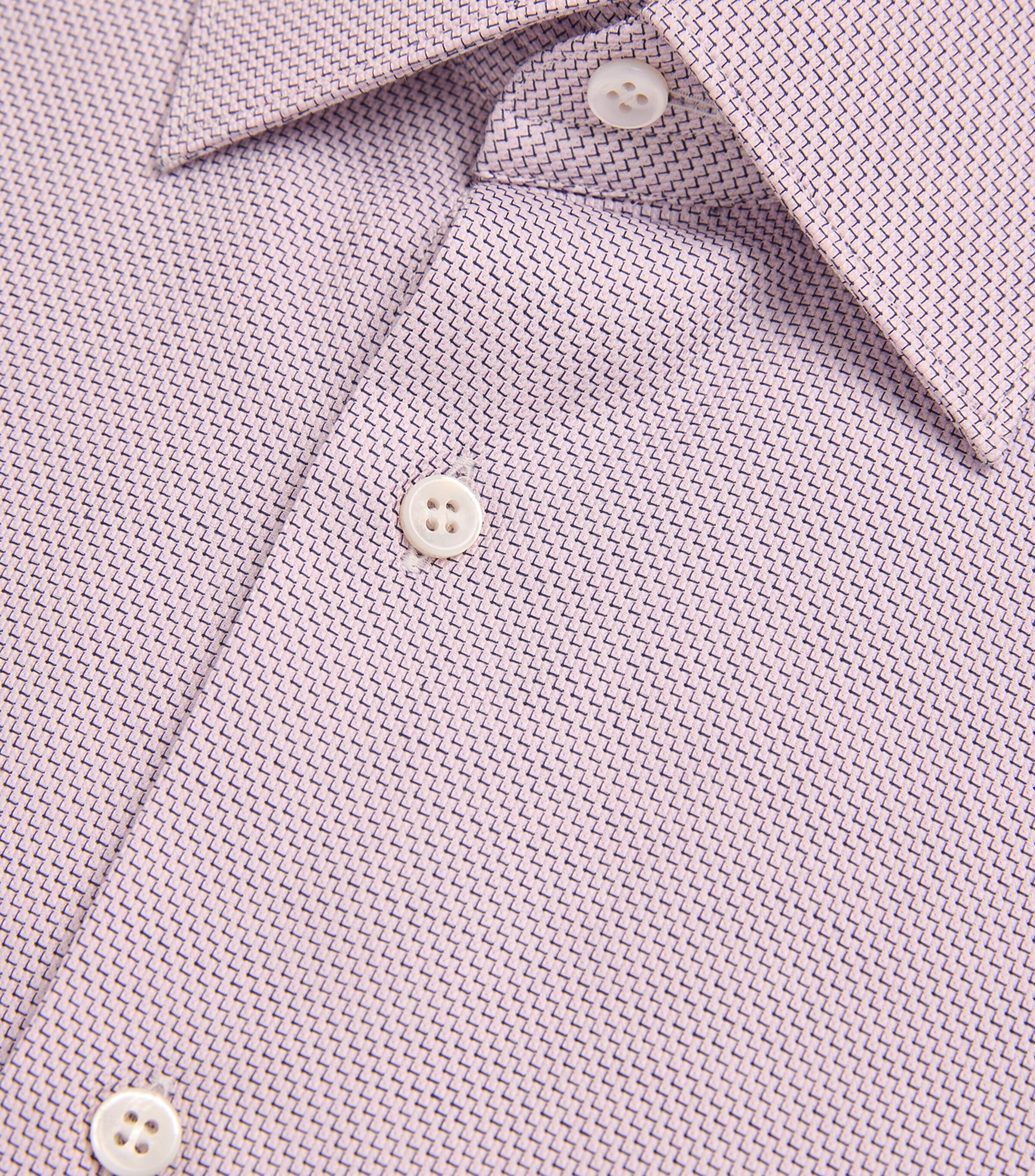 Cotton Micro-Houndstooth Shirt 9053 Image 5