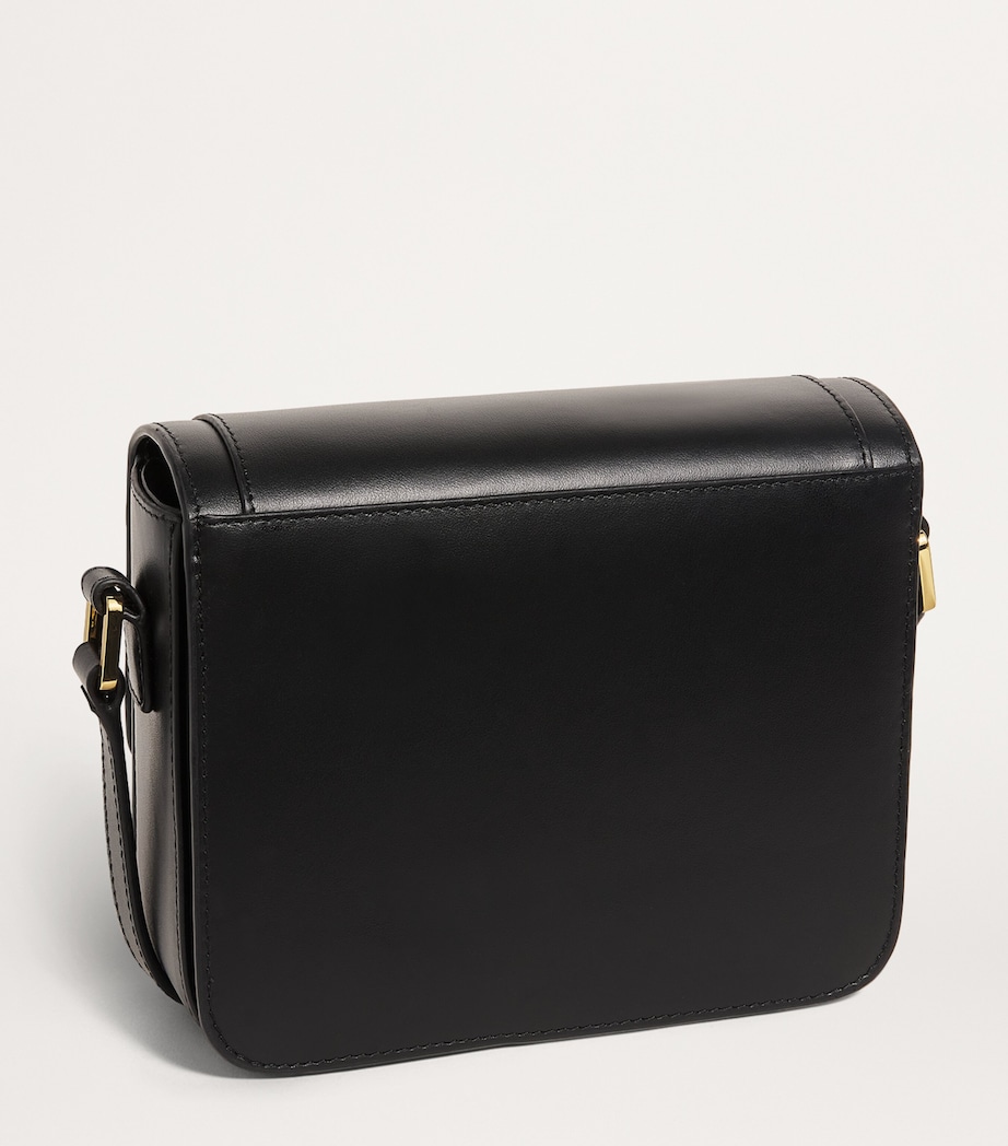 Harrods Leather Camera Bag Black Image 3