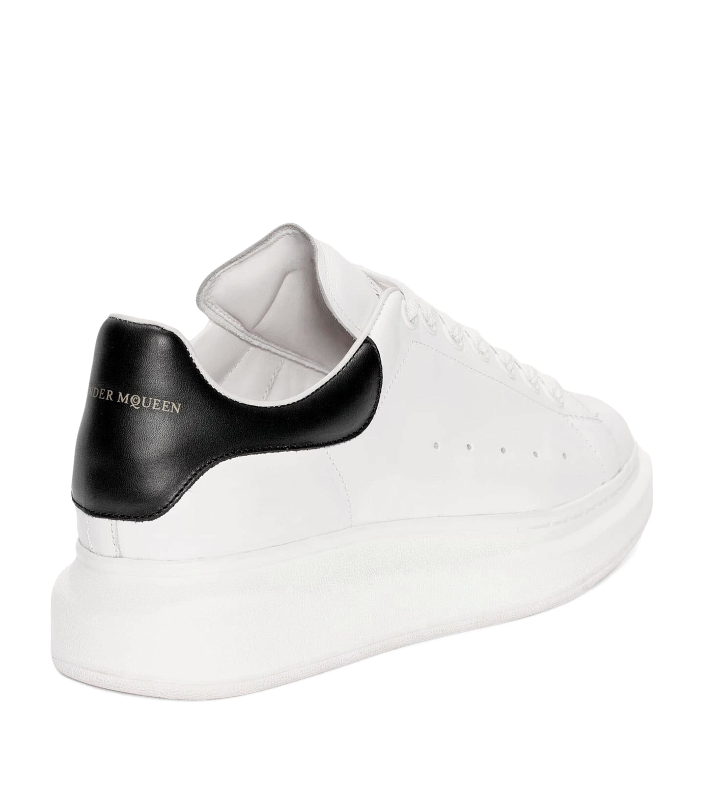 McQueen Leather Oversized Sneakers Image 3