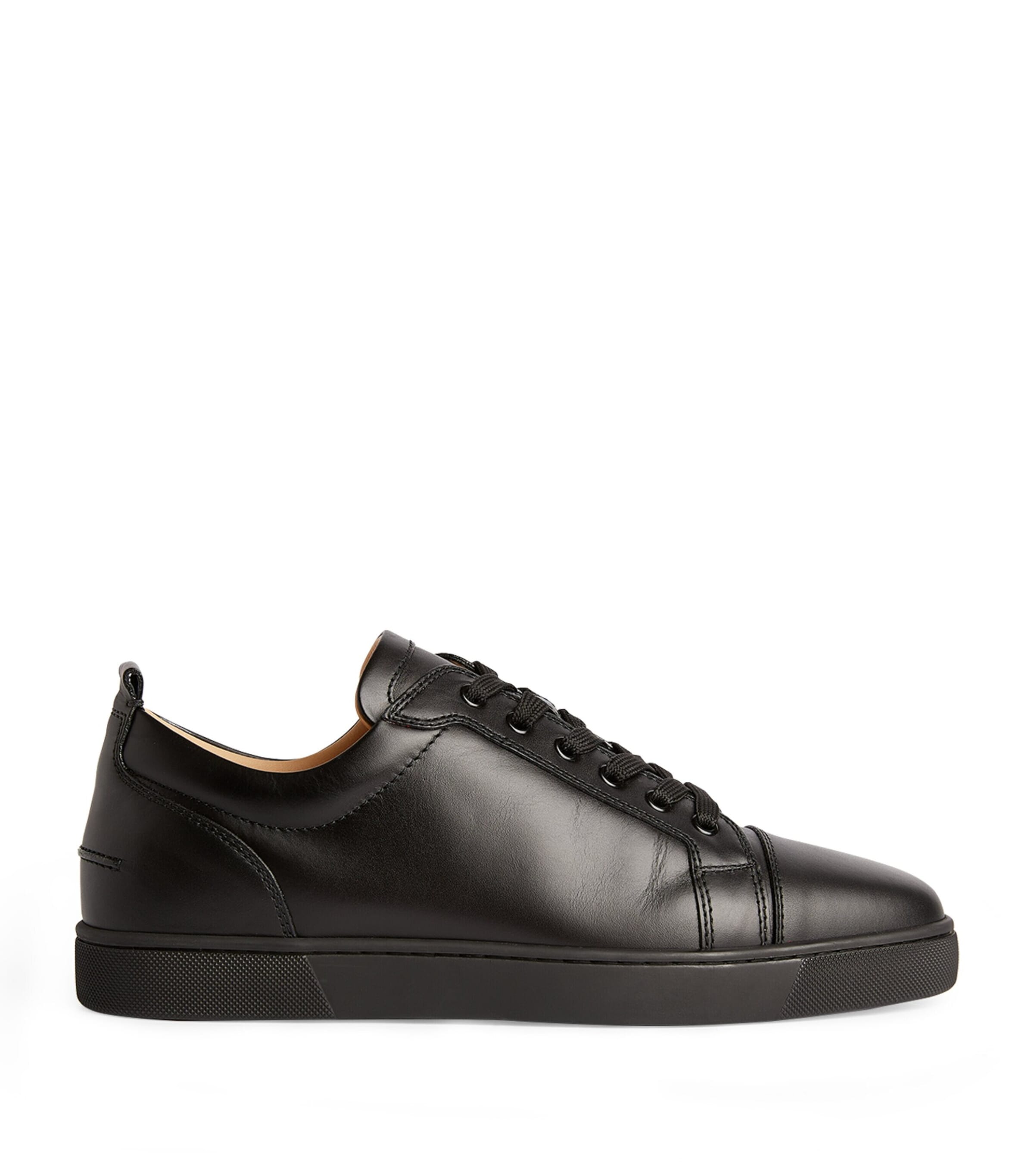 Christian Louboutin Louis Junior Suede And Leather-trimmed Ripstop Sneakers