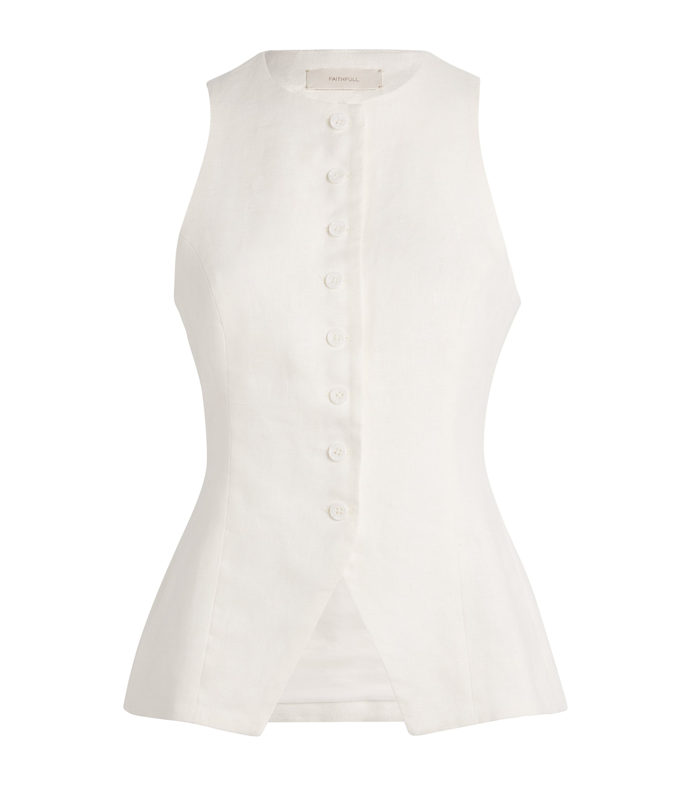 Faithfull The Brand Linen Seema Top