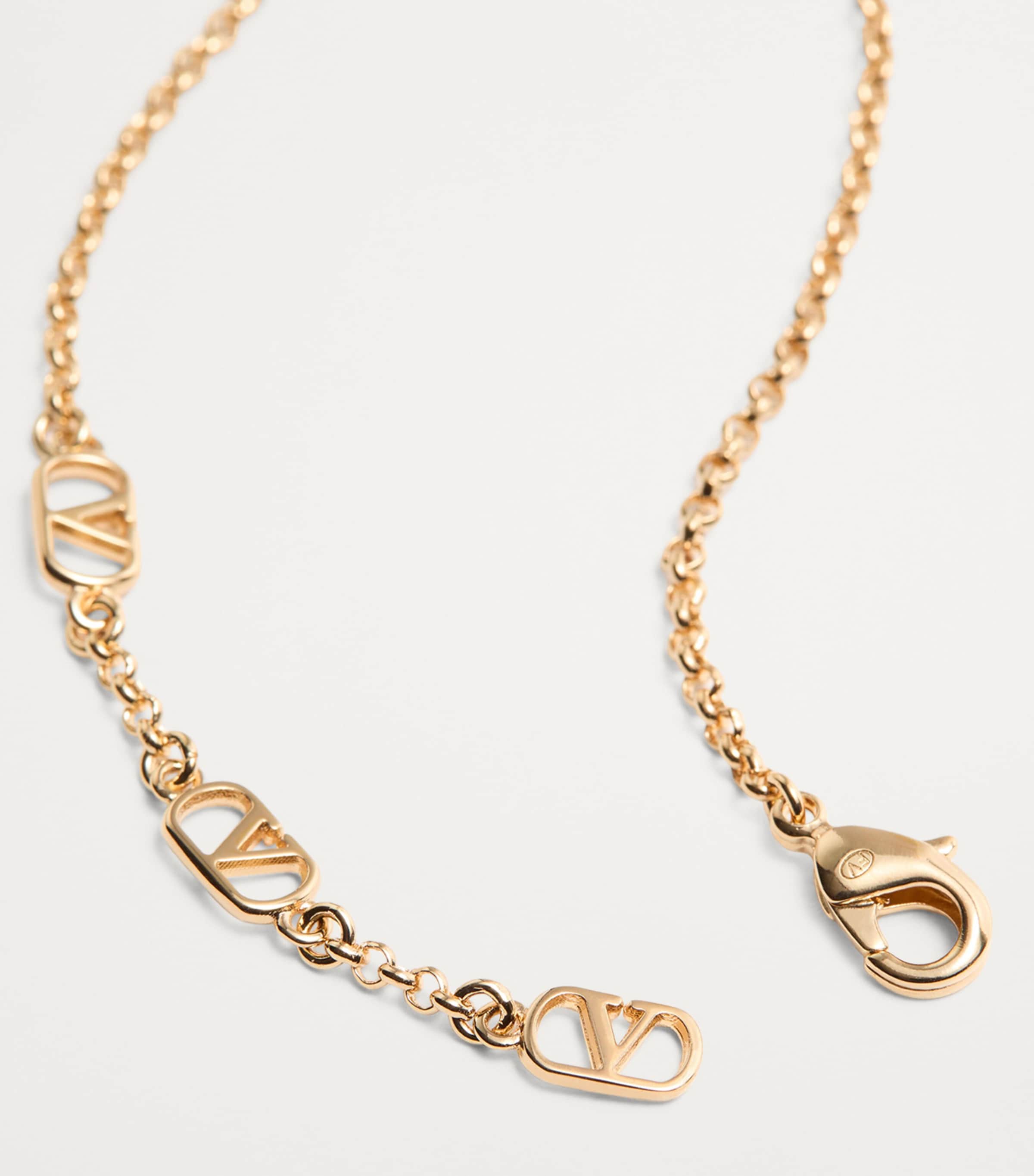 Valentino Garavani VLogo Chain Necklace | Harrods US