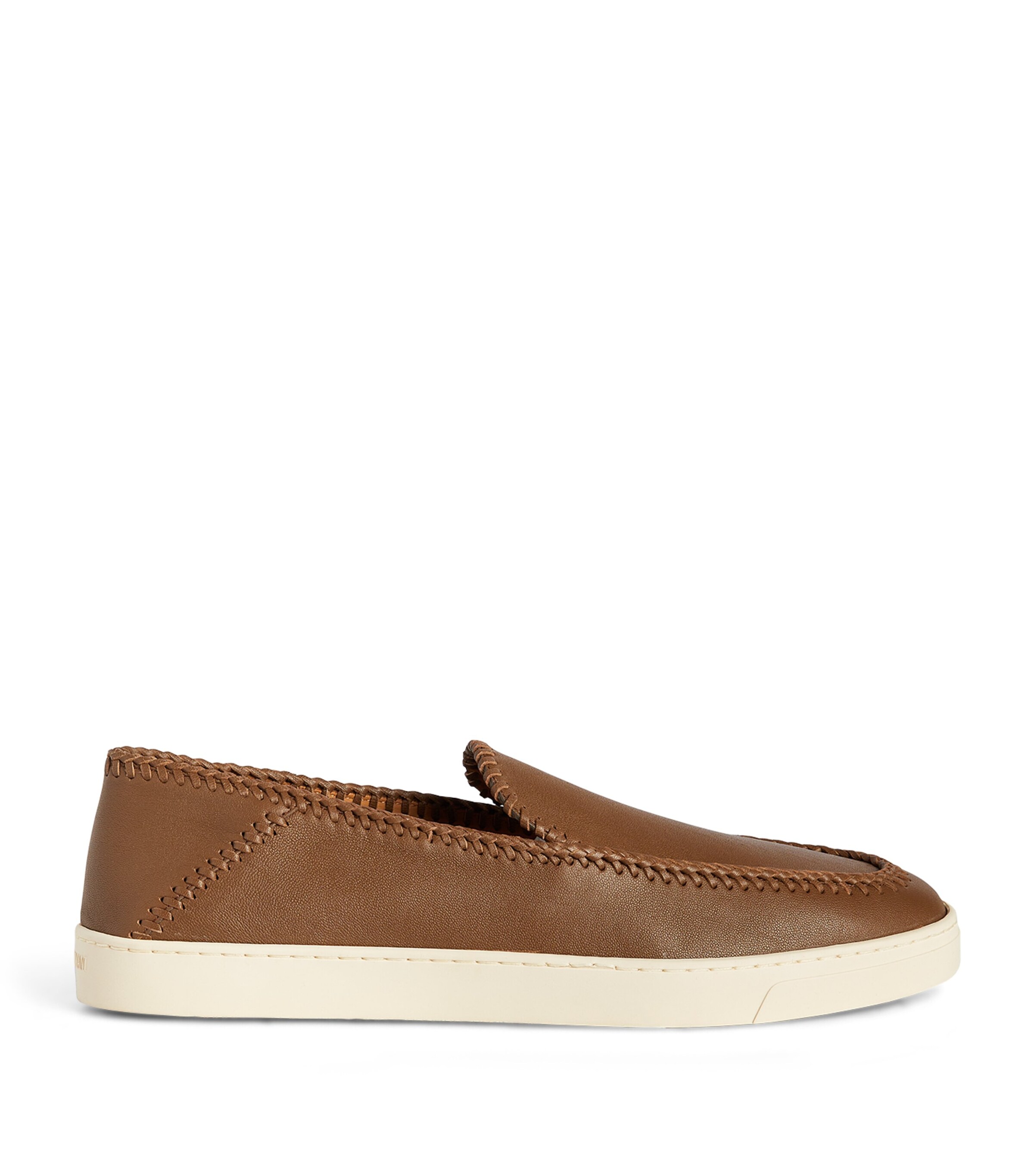 Giorgio Armani Men's Suede Sneaker-sole Loafers