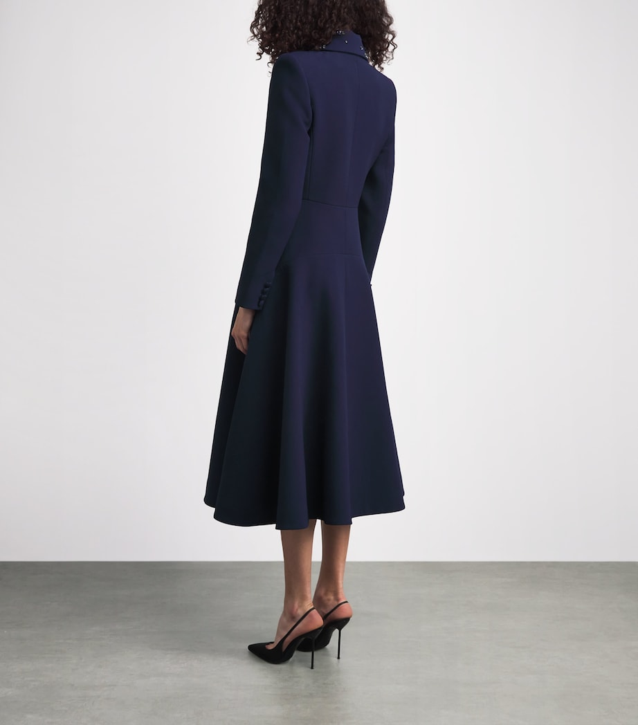 Double-Breasted Lucilla Jacket AZURITE W MULTI BLUE Image 4