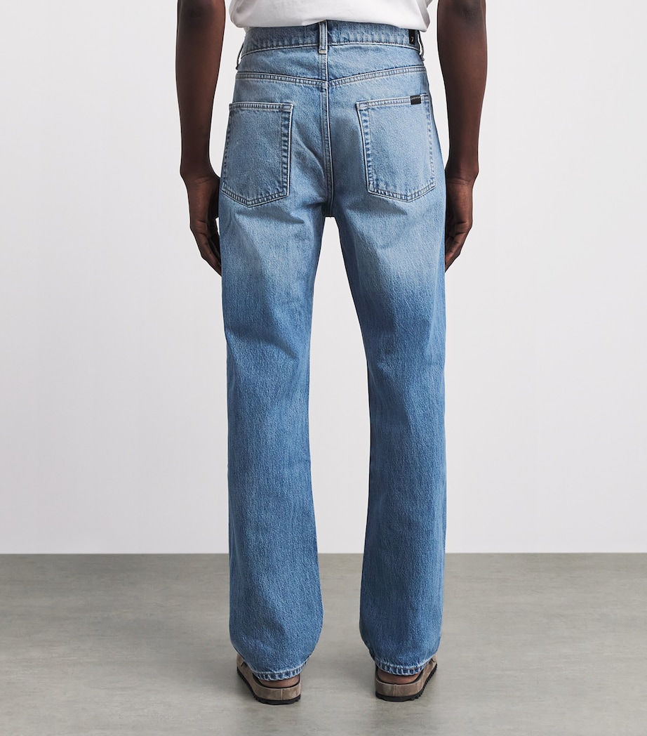 7 For All Mankind Mens Easy Straight Jeans Mason Image 5