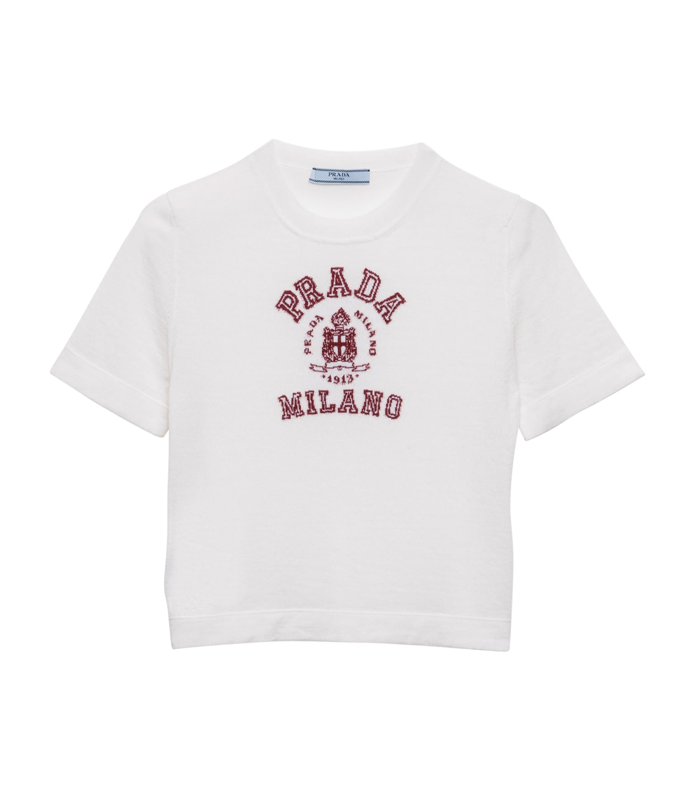 Cashmere Intarsia T-Shirt F0X97 Image 1