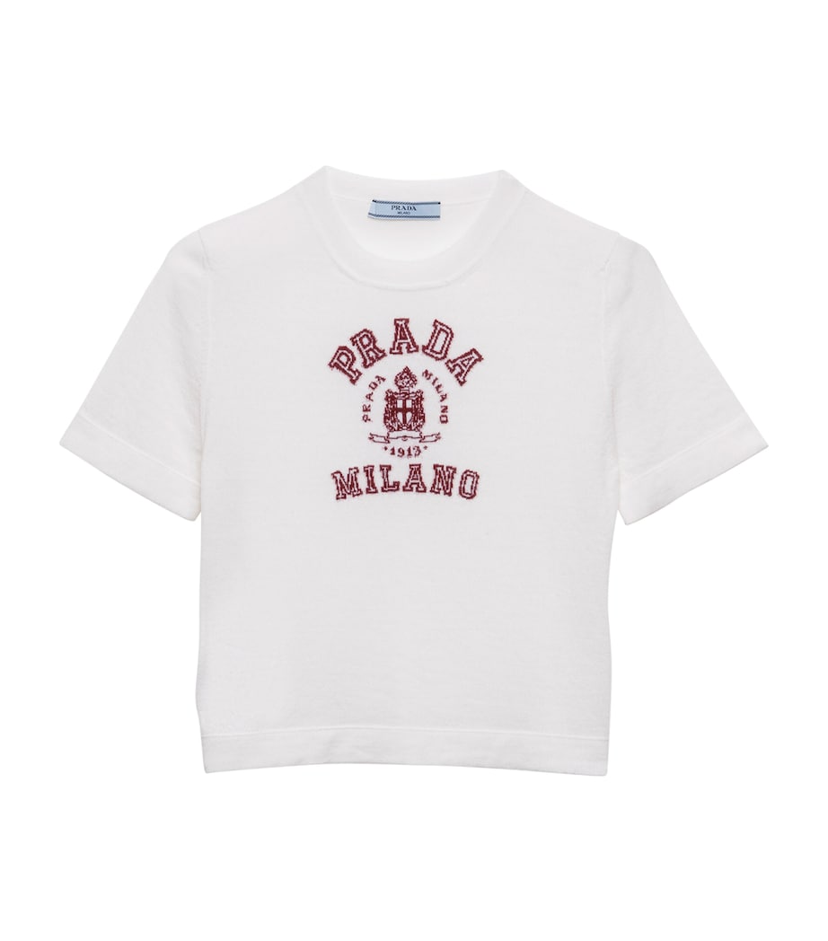 Cashmere Intarsia T-Shirt F0X97 Image 1