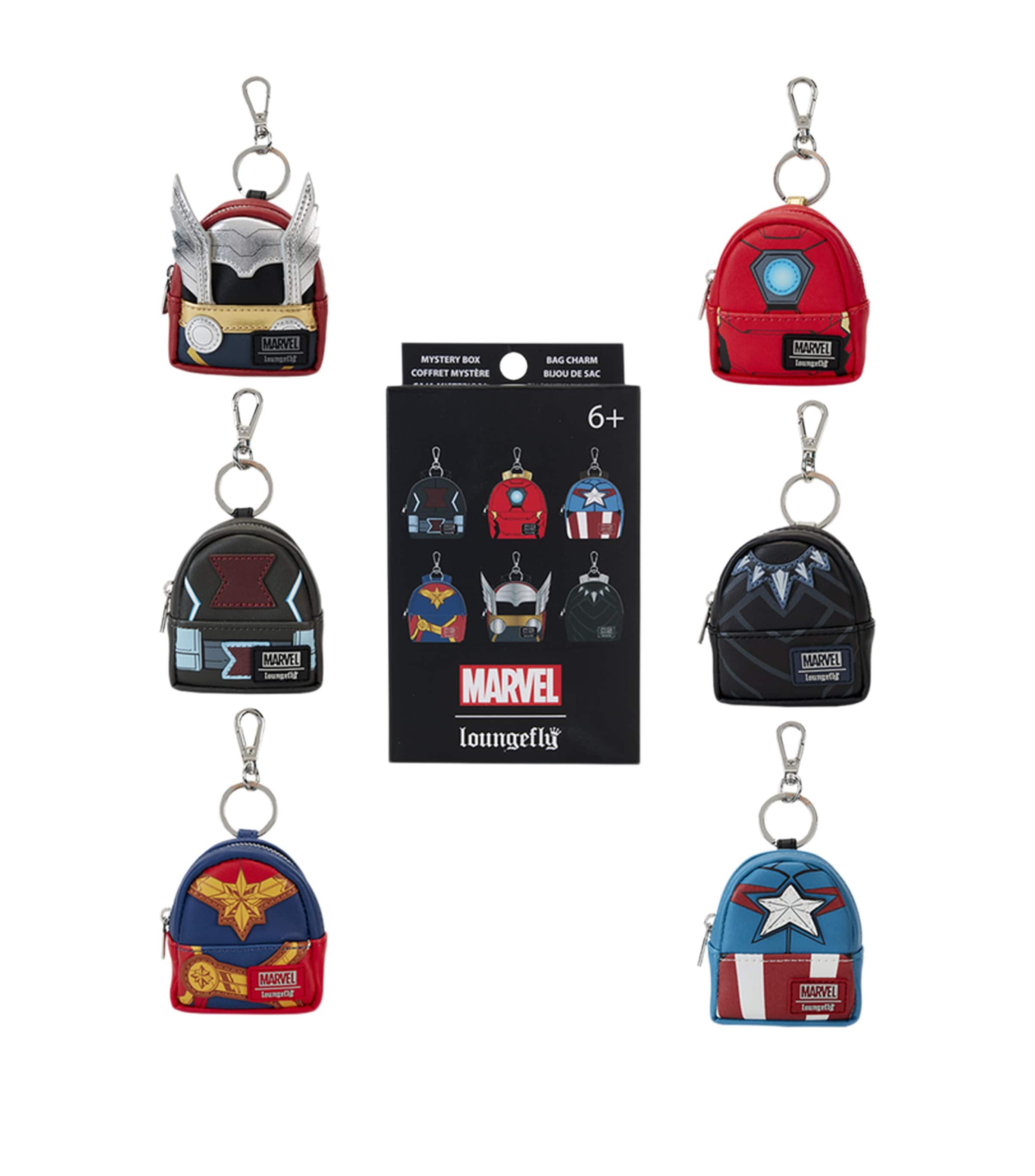 Marvel Mini Backpack Bag Charm Image 1