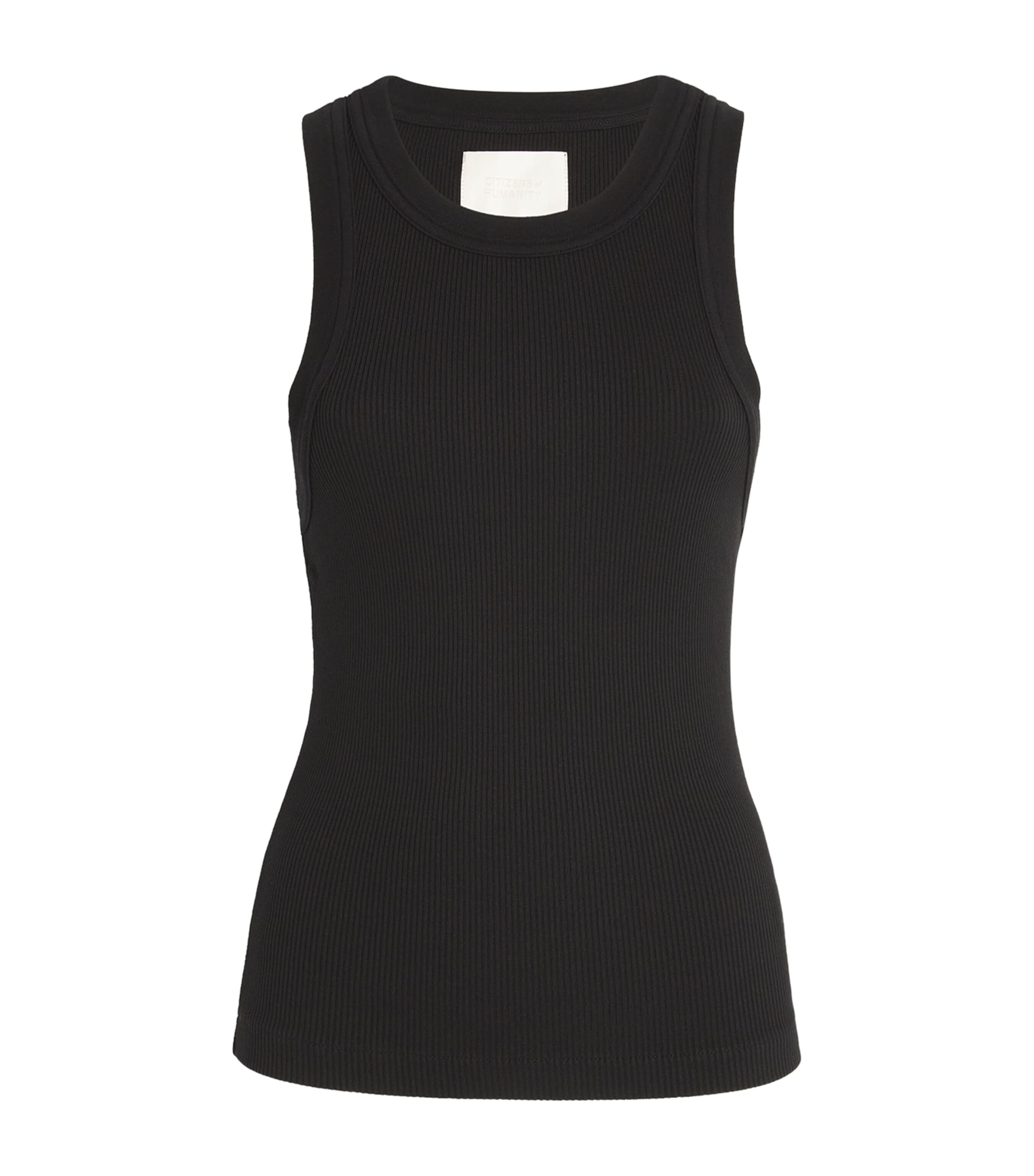 Citizens Of Humanity Black Isabel Tank Top In Black