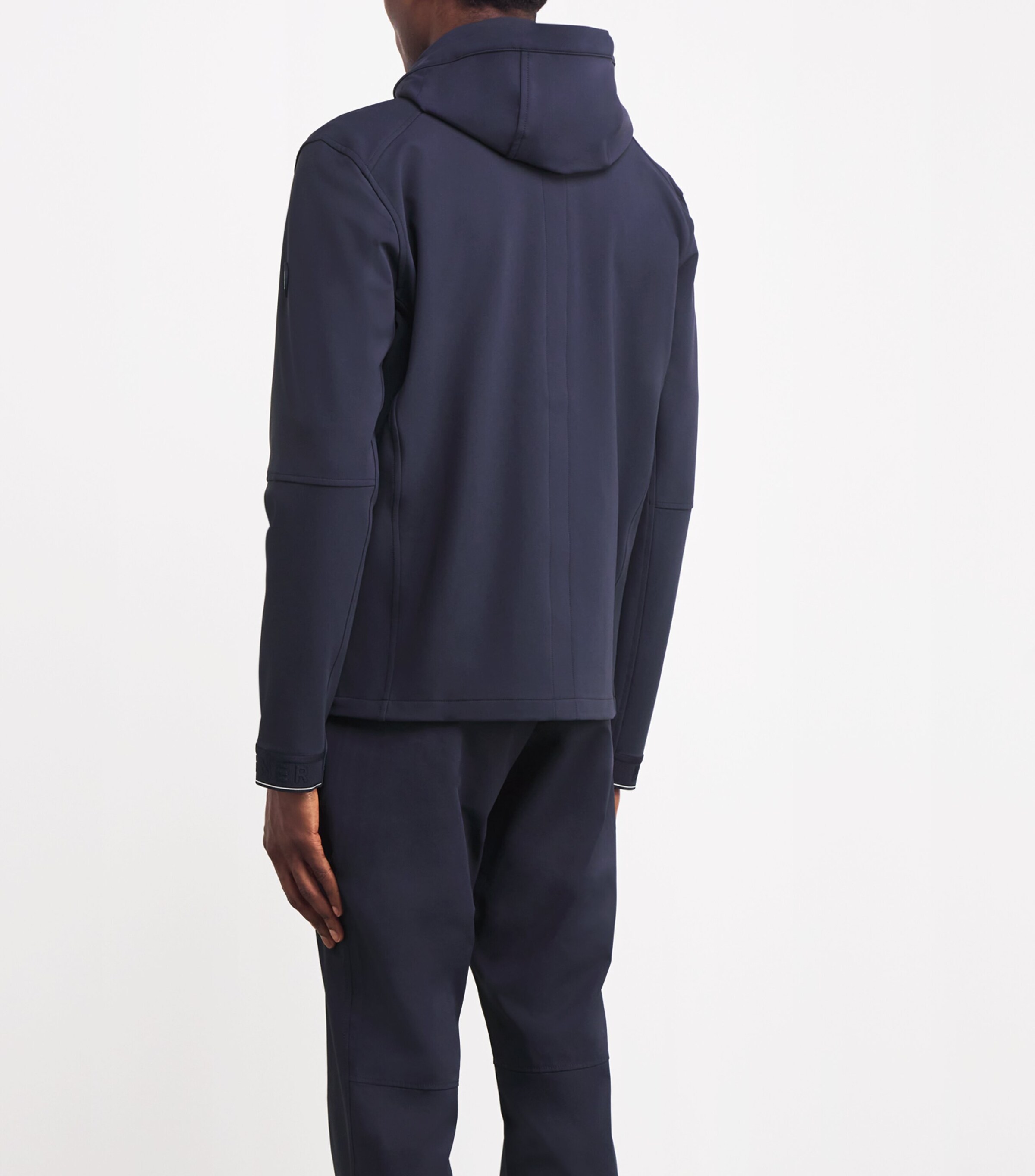 Zip-Up Technical Jacket 464 NAVY Image 4