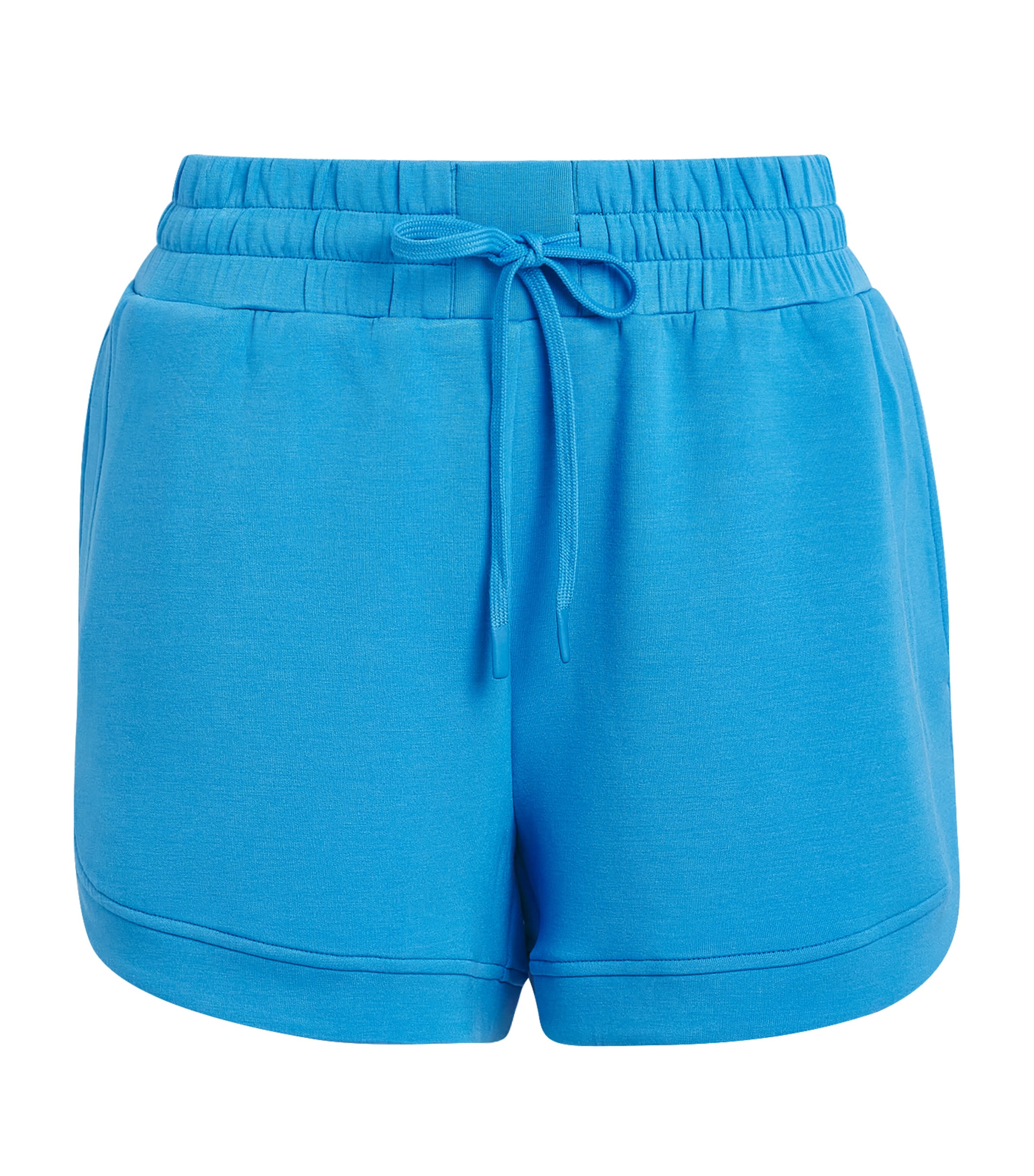 Varley Womens High-Rise Ollie Shorts Azure Blue Image 1