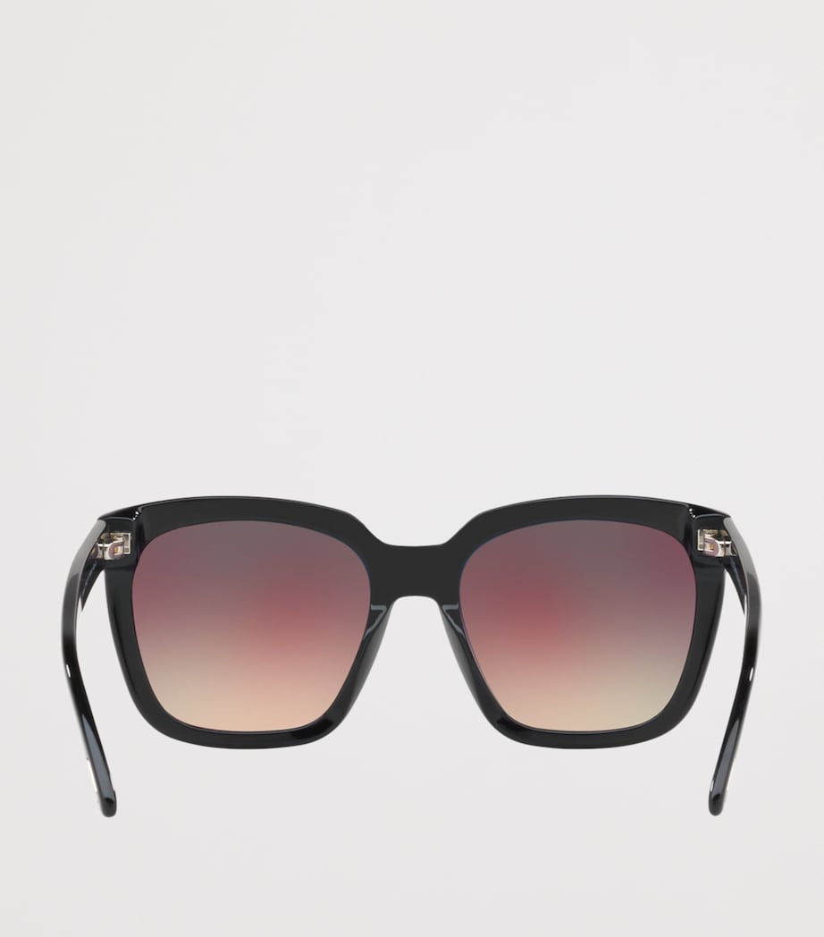 TOM FORD Acetate Amarra Square Sunglasses Black Image 5