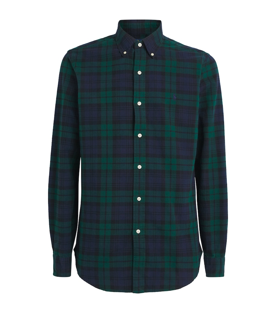 Cotton Black Watch Tartan Shirt MULTI Image 1