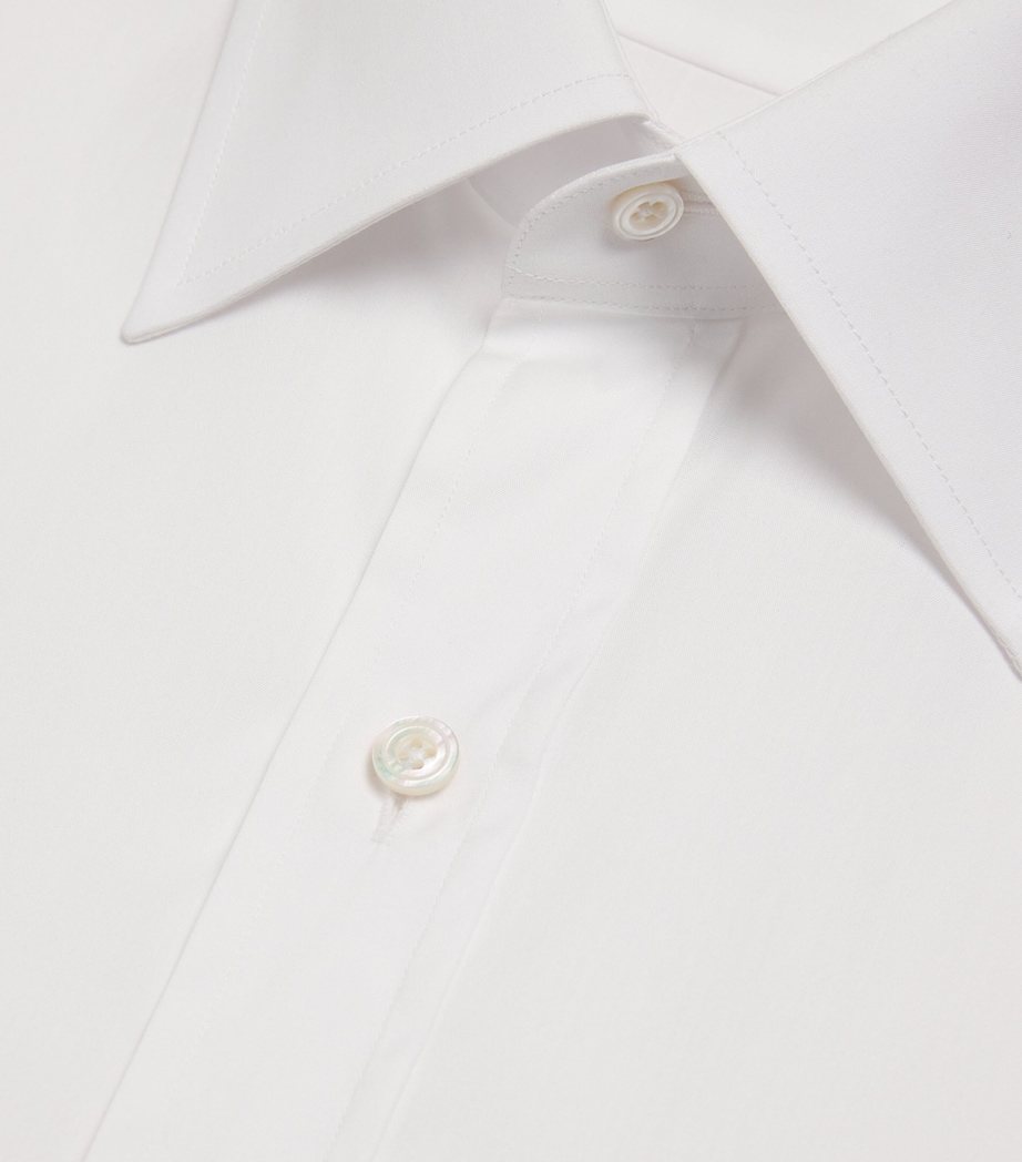 Cotton Slim Shirt WAA Image 5