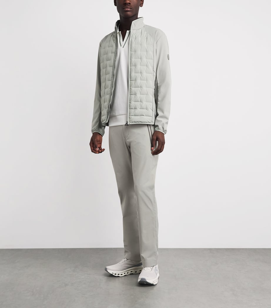 Bogner Mens Water-Repellent Nahil Straight Trousers Fog Image 2