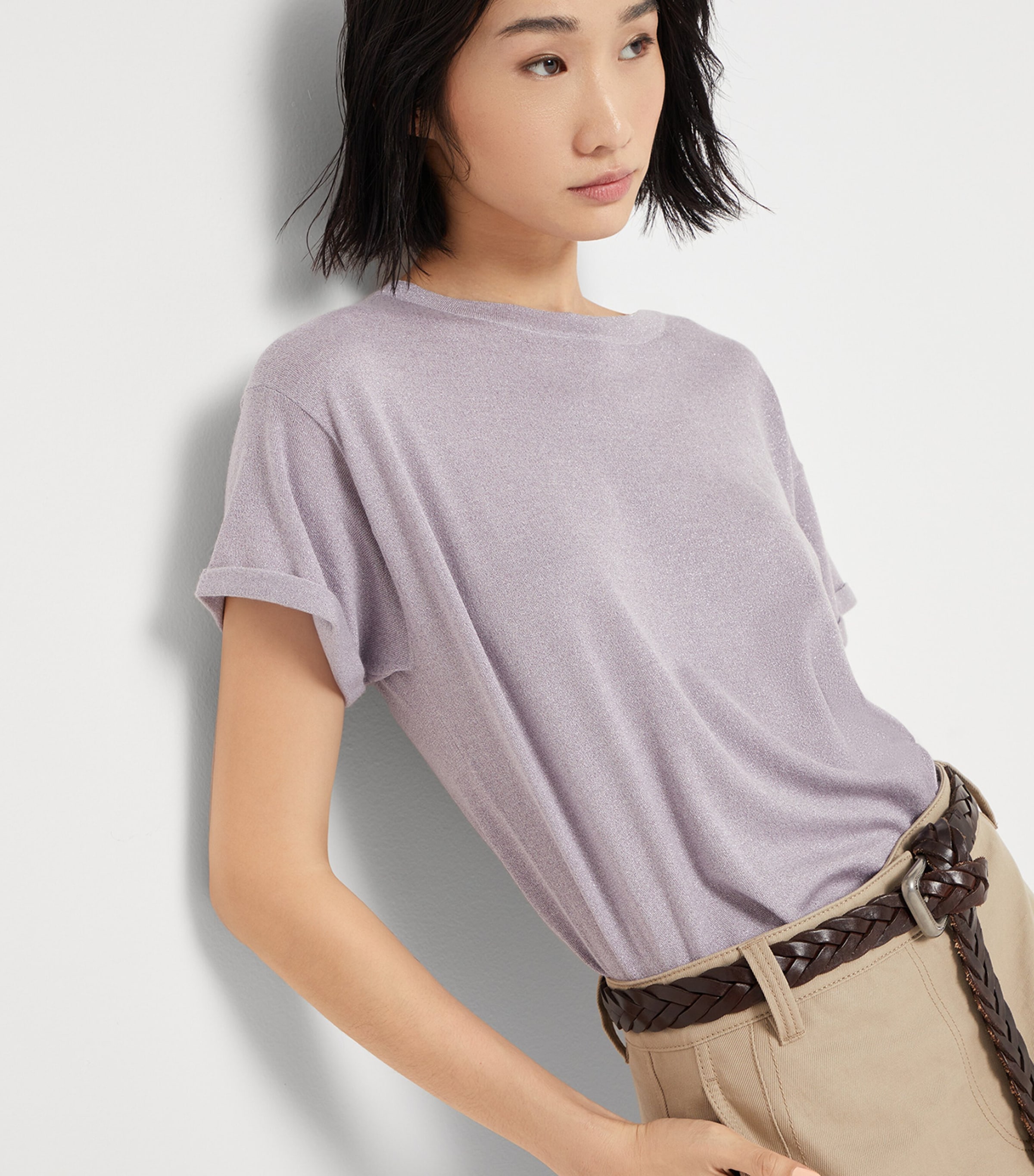 信頼も厚い Brunello Cucinelli Cashmere-Silk-Blend T-Shirt | Harrods UK トップス